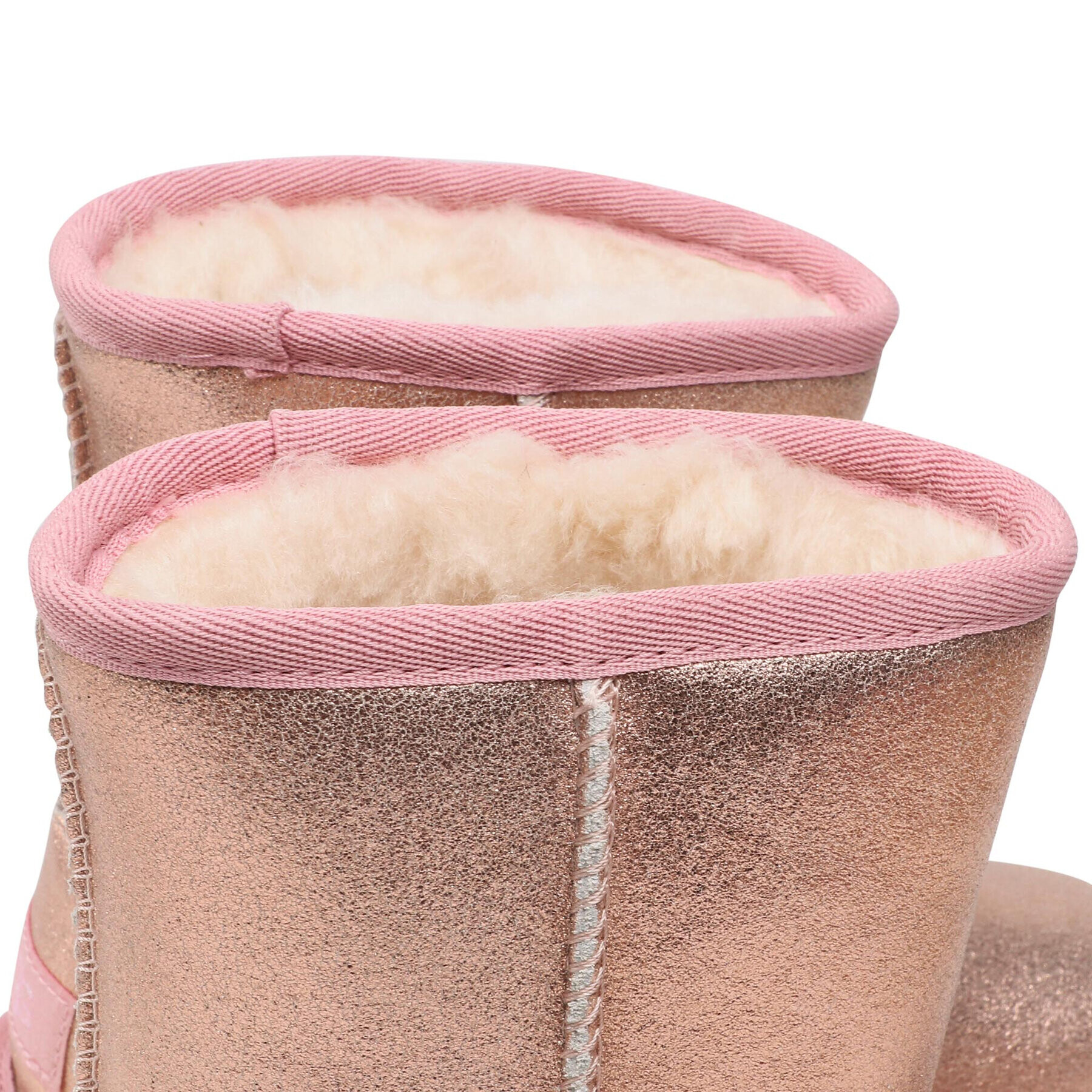 Ugg Обувки Kids' Classic II Metallic Glitter 1123663K Розов - Pepit.bg