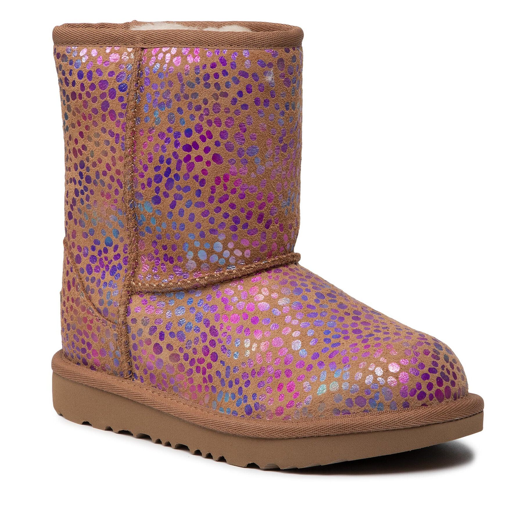 Ugg Обувки Kids' Classic II Spots 1123615K Кафяв - Pepit.bg