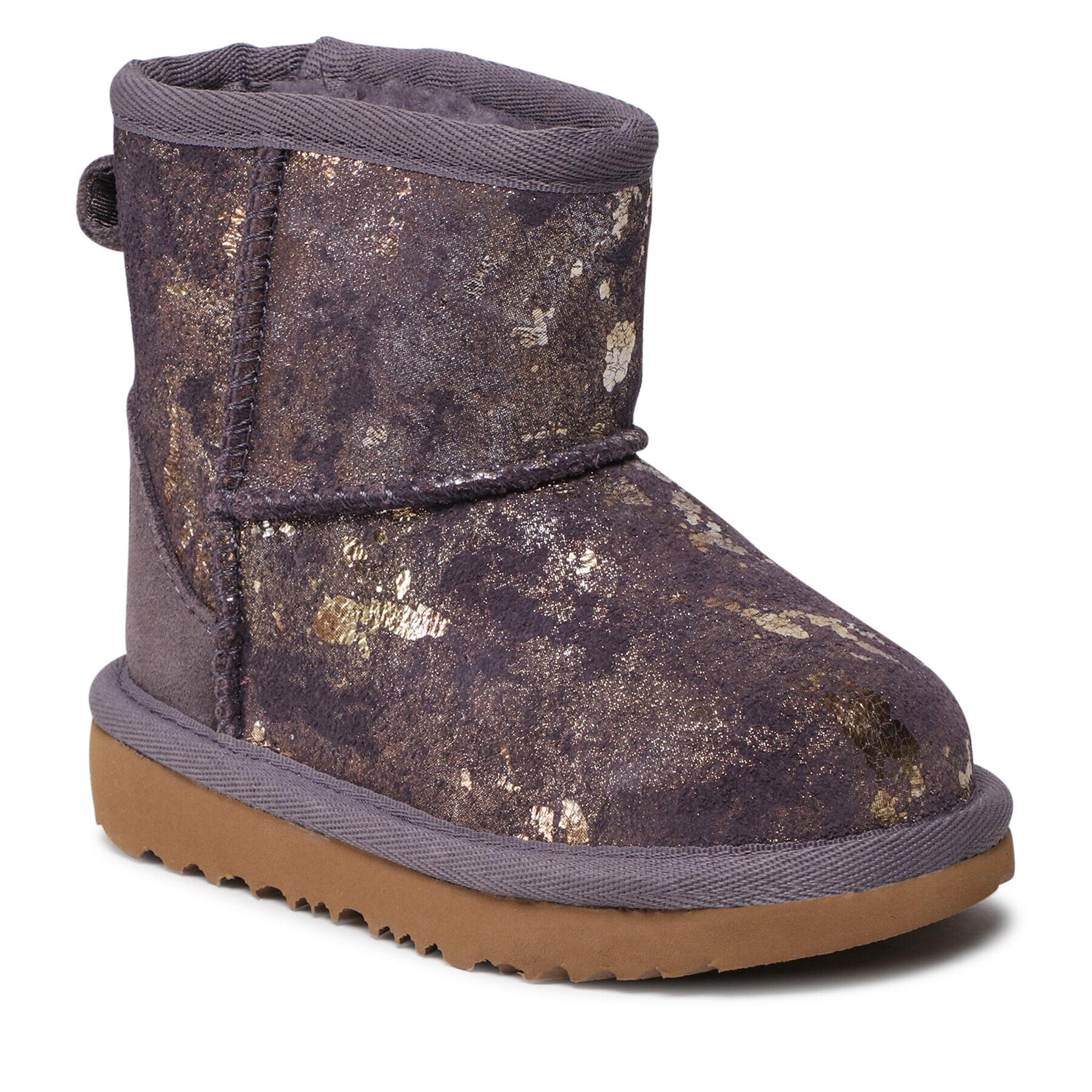 Ugg Обувки Kids' Classic Mini II Gold Wash 1125552T Виолетов - Pepit.bg