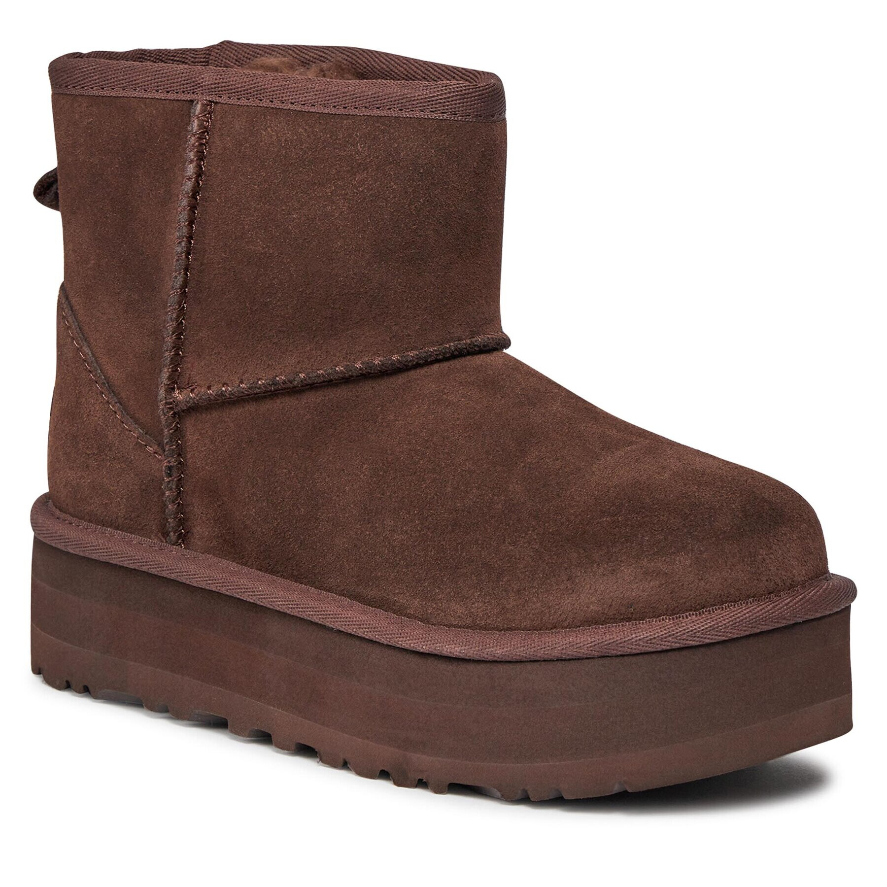 Ugg Обувки Kids' Classic Mini Platform 1143700K Кафяв - Pepit.bg