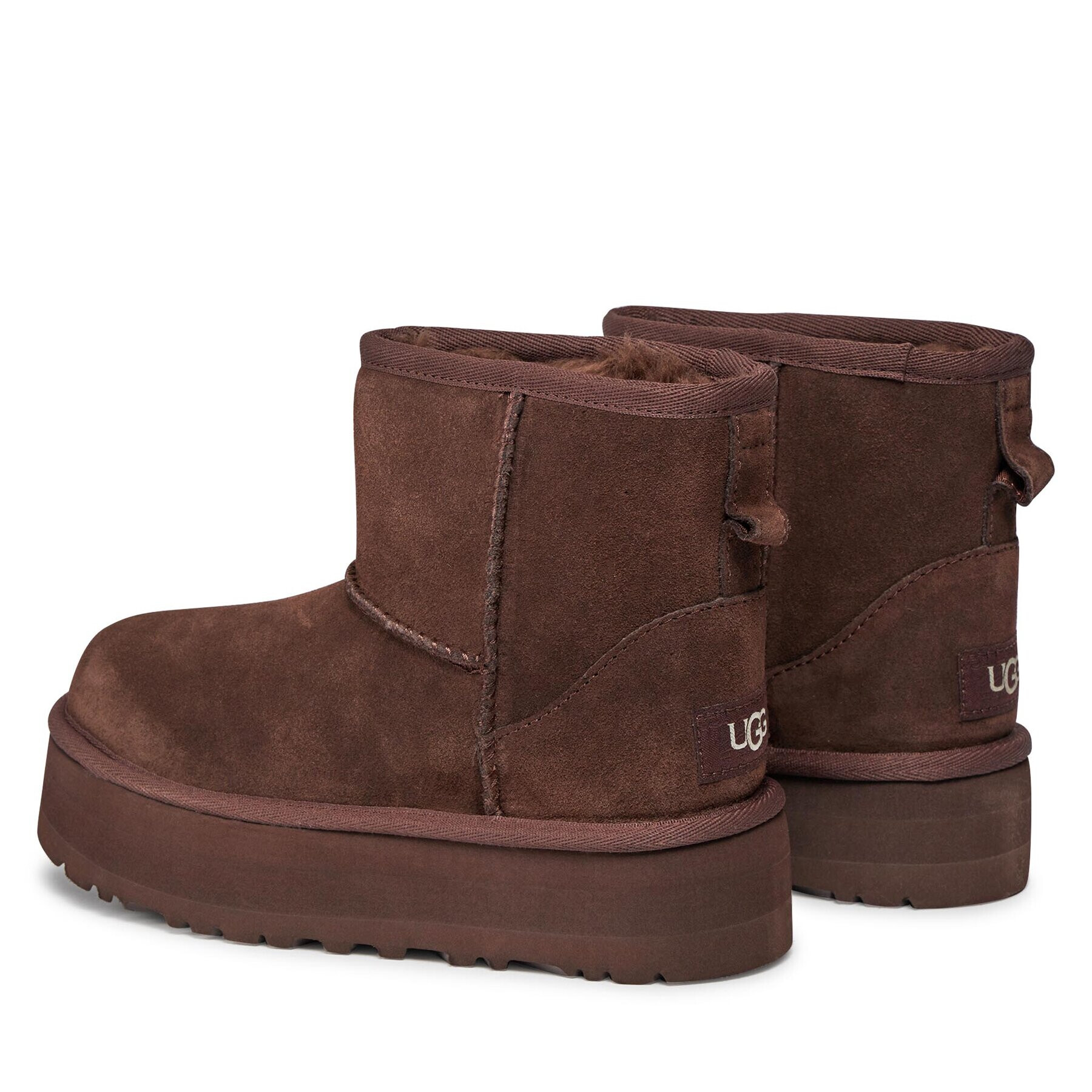 Ugg Обувки Kids' Classic Mini Platform 1143700K Кафяв - Pepit.bg