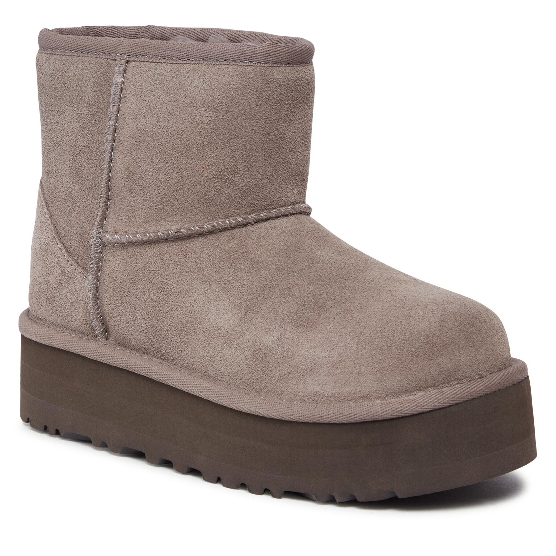 Ugg Обувки Kids' Classic Mini Platform 1143700K Сив - Pepit.bg