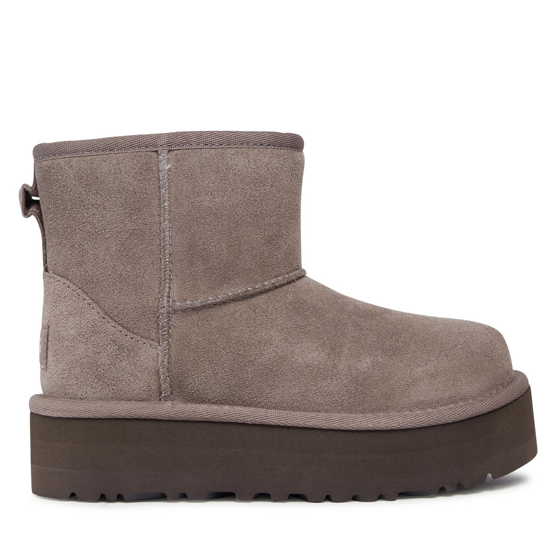 Ugg Обувки Kids' Classic Mini Platform 1143700K Сив - Pepit.bg