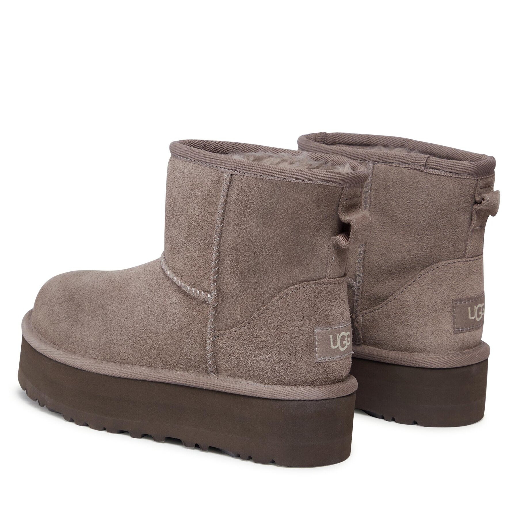 Ugg Обувки Kids' Classic Mini Platform 1143700K Сив - Pepit.bg