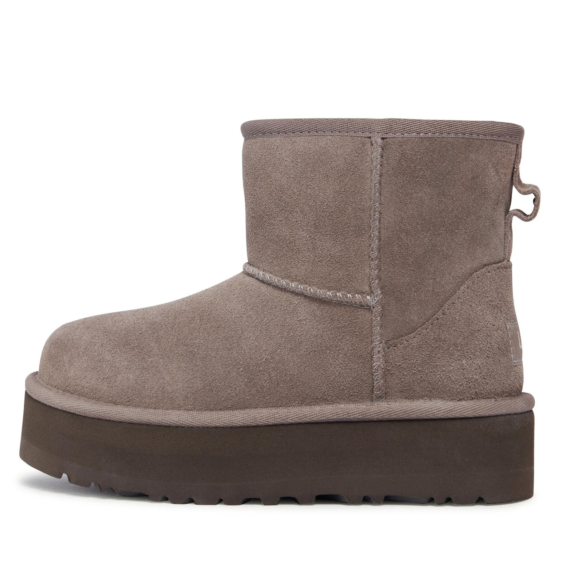 Ugg Обувки Kids' Classic Mini Platform 1143700K Сив - Pepit.bg