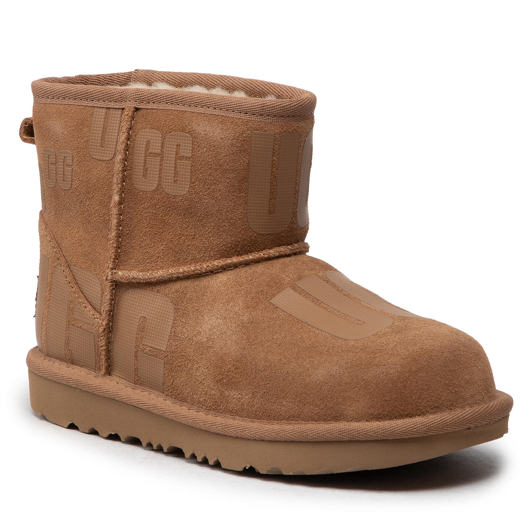 Ugg Обувки Kids' Classic Mini Scatter Graphic 1134952K Кафяв - Pepit.bg