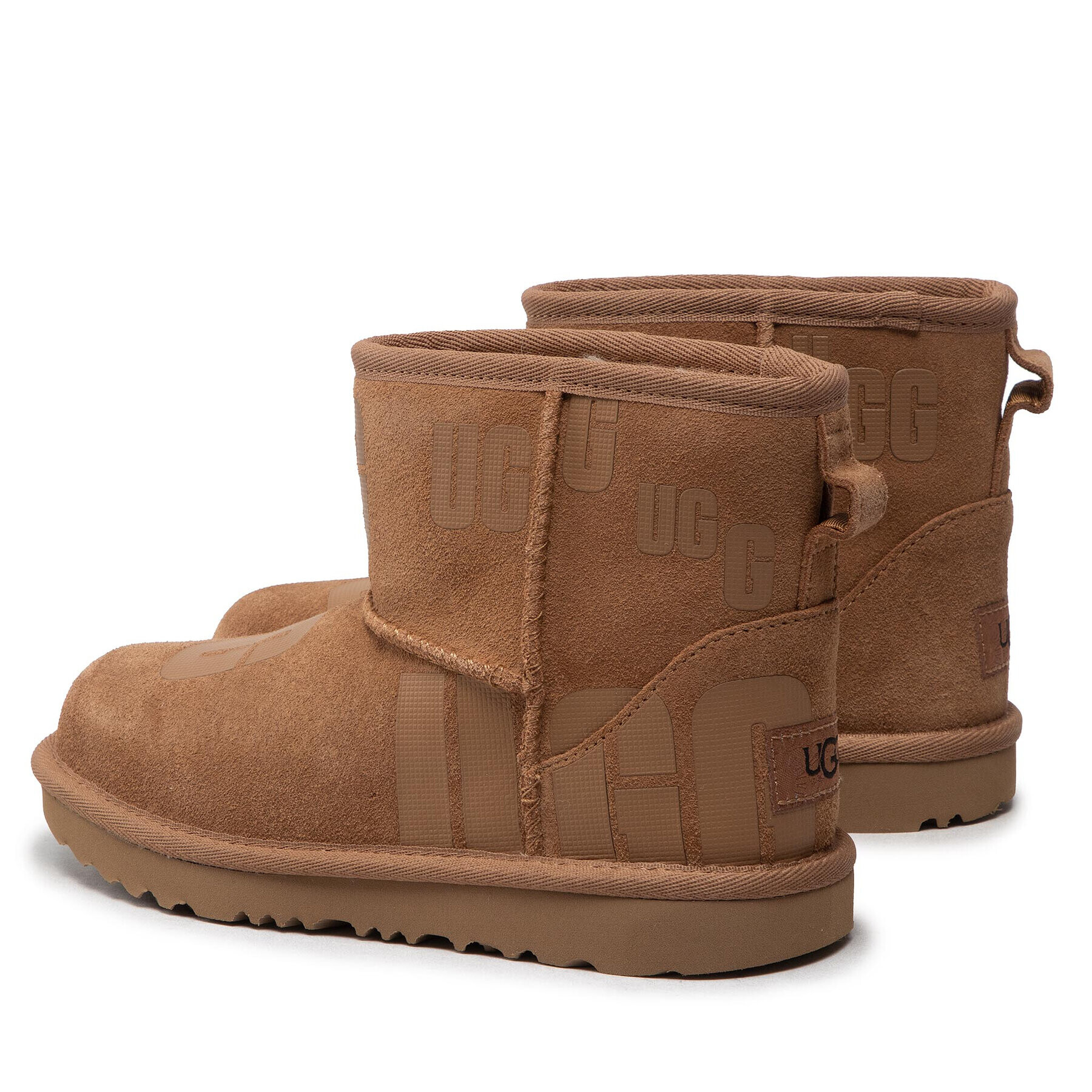 Ugg Обувки Kids' Classic Mini Scatter Graphic 1134952K Кафяв - Pepit.bg