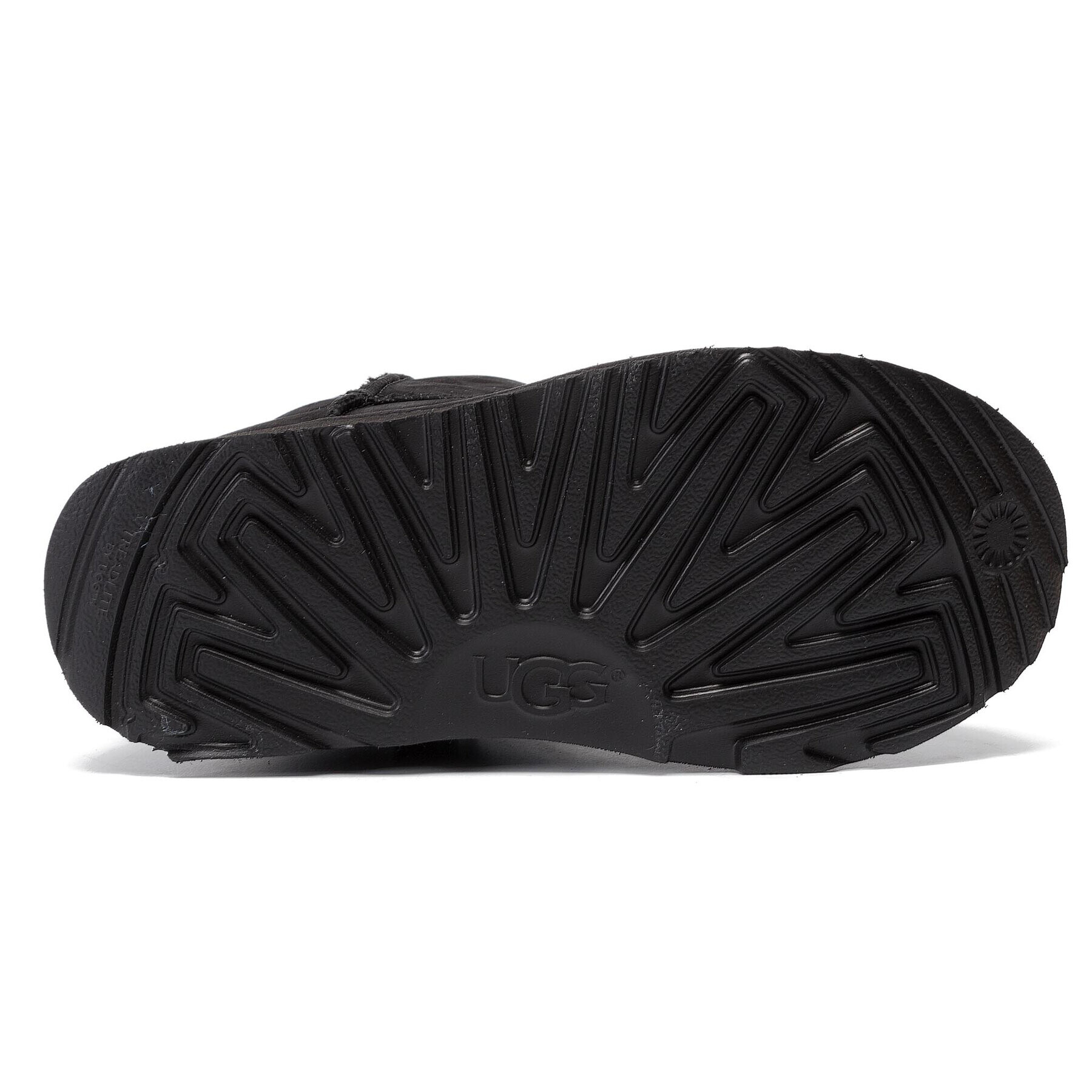 Ugg Обувки Kids' Classic Short II Wp 1019646K Черен - Pepit.bg