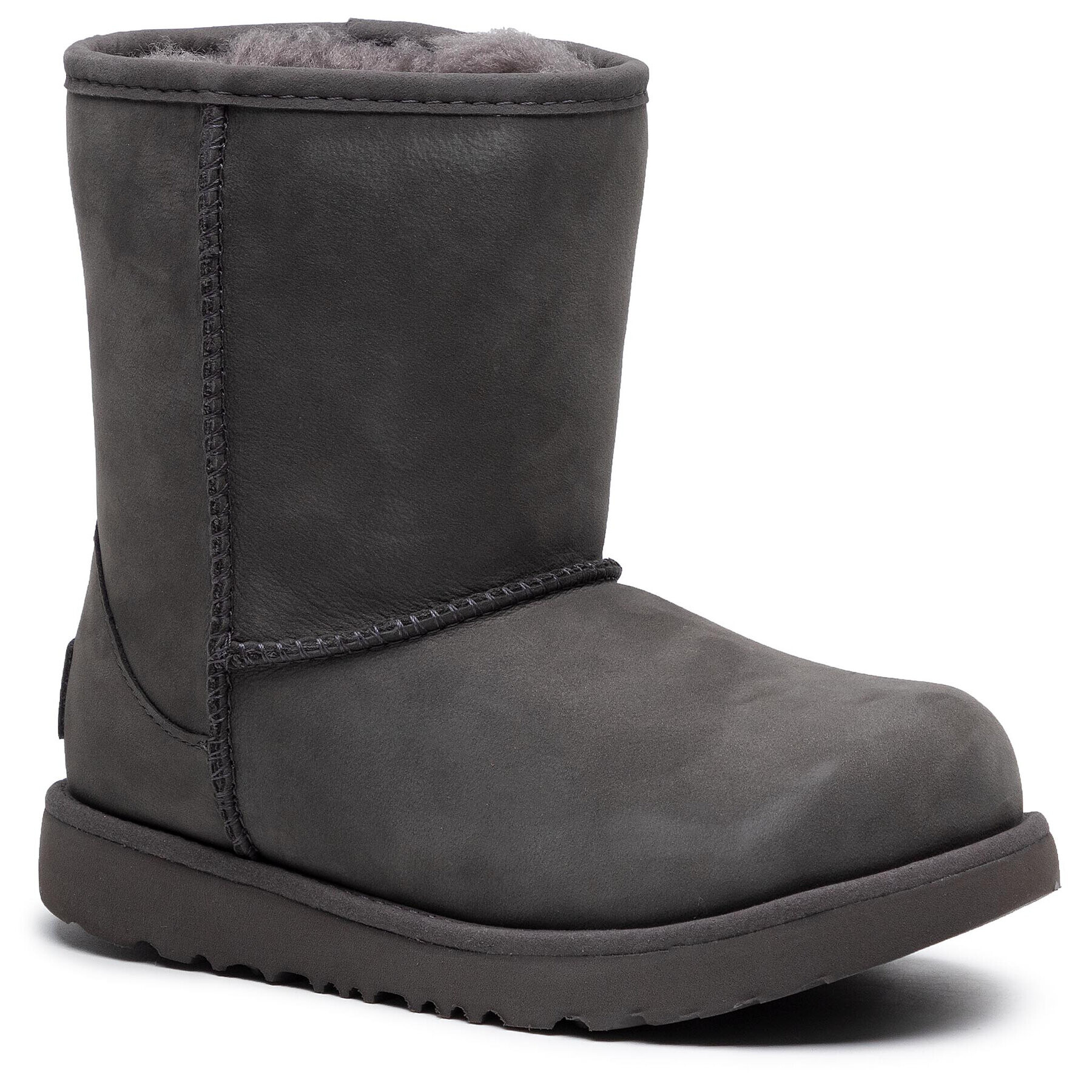 Ugg Обувки Kids' Classic Short II Wp 1019646K Сив - Pepit.bg