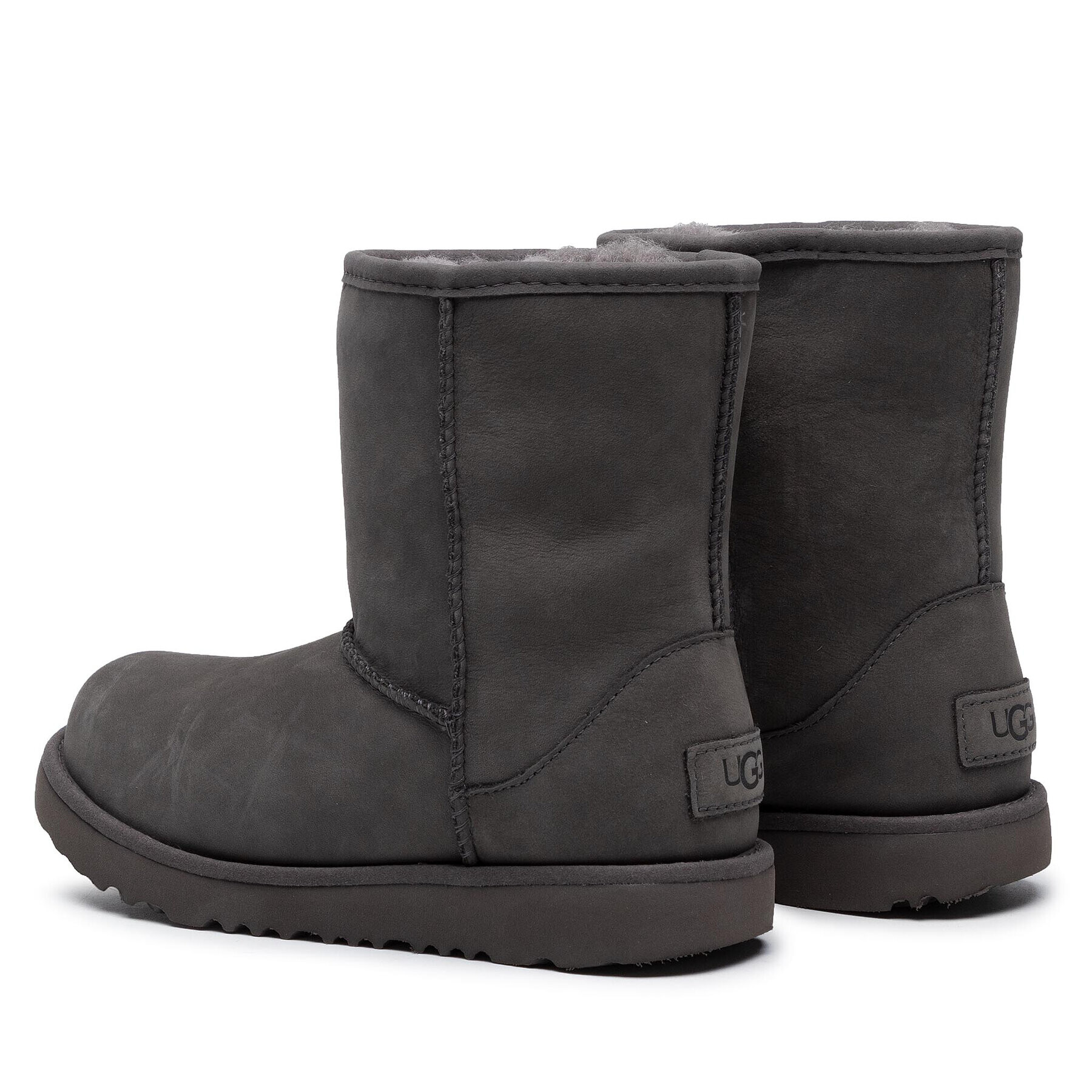 Ugg Обувки Kids' Classic Short II Wp 1019646K Сив - Pepit.bg