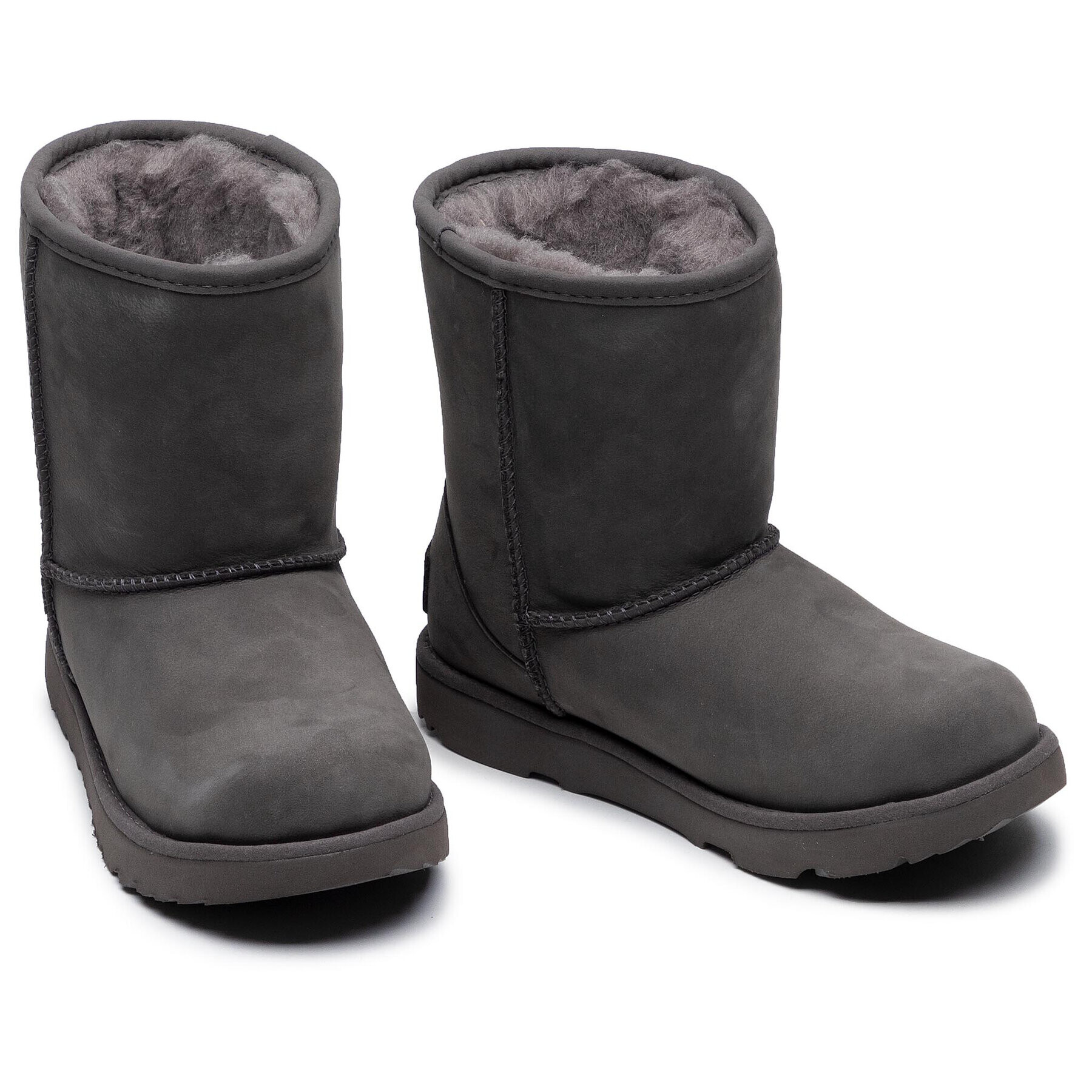 Ugg Обувки Kids' Classic Short II Wp 1019646K Сив - Pepit.bg