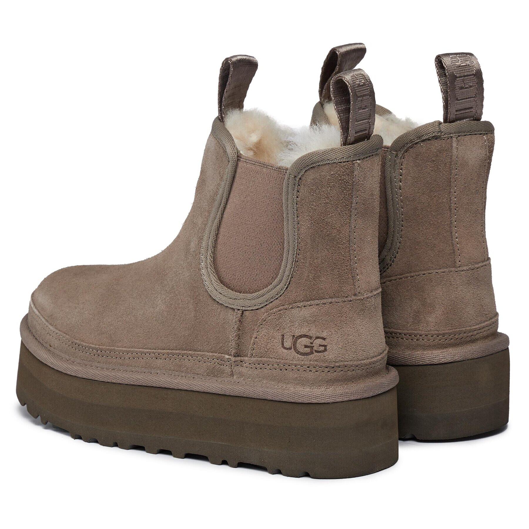 Ugg Обувки Numel Platform Chelsea 1143710K Бежов - Pepit.bg