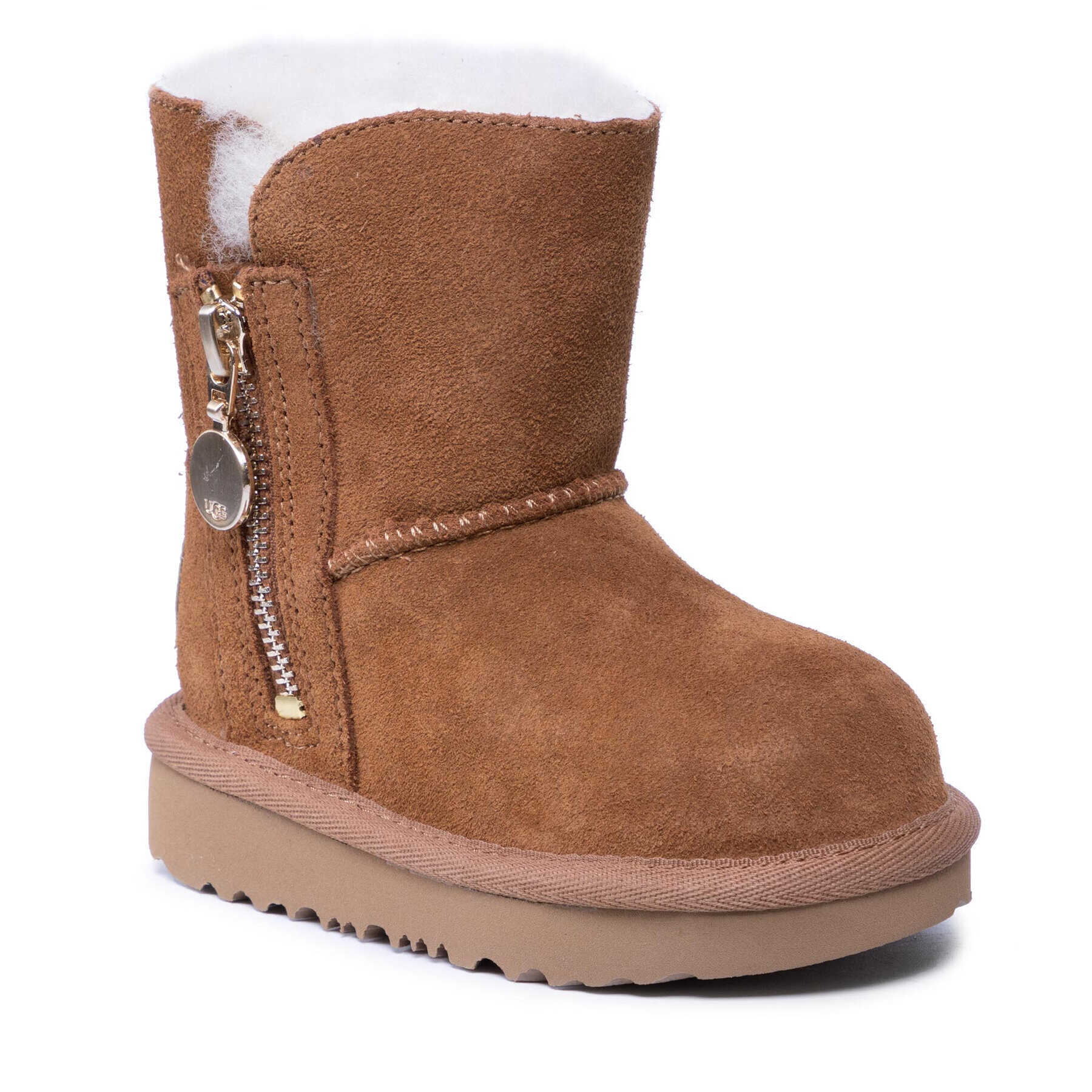 Ugg Обувки T Bailey Zip Short 1123613T Кафяв - Pepit.bg