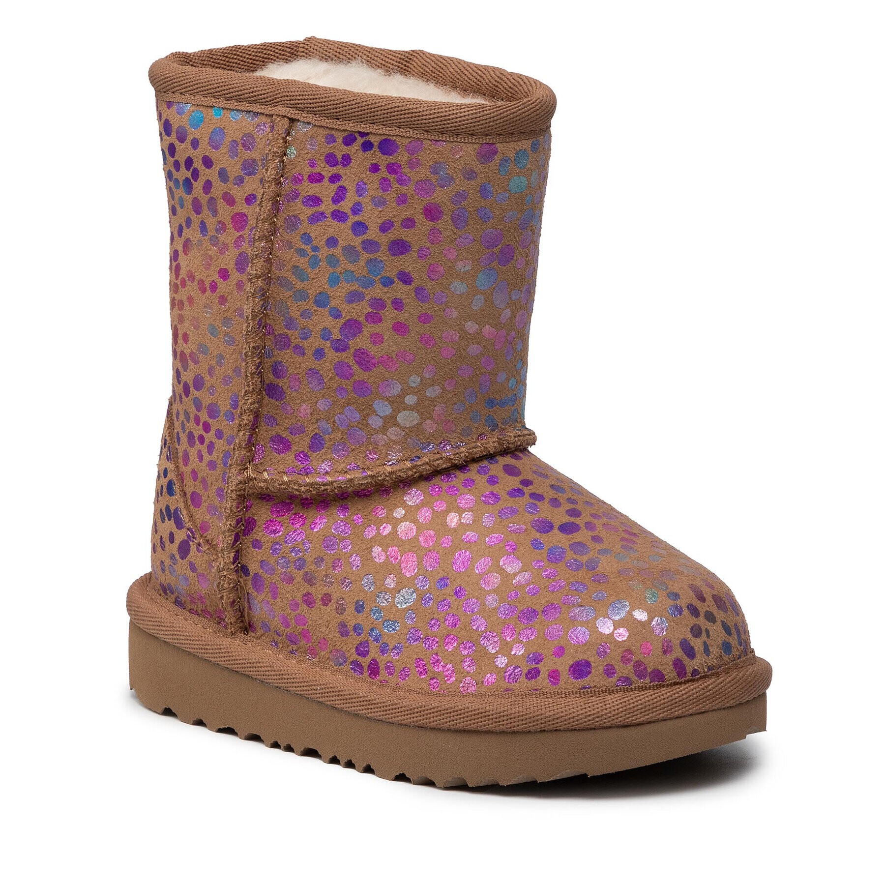 Ugg Обувки T Classic II Spots 1123615T Кафяв - Pepit.bg