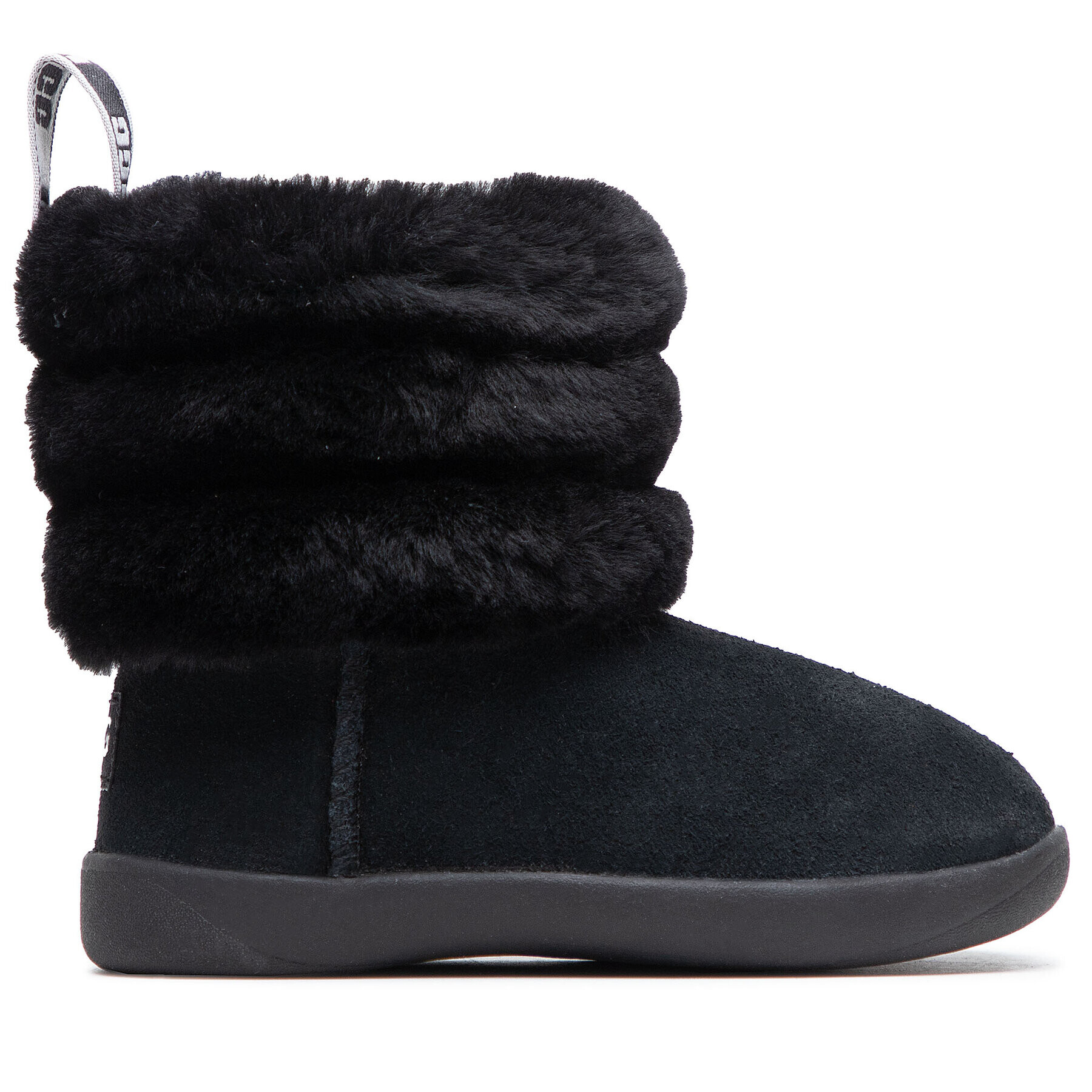 Ugg Обувки T Mini Quilted Fluff 1110704T Черен - Pepit.bg