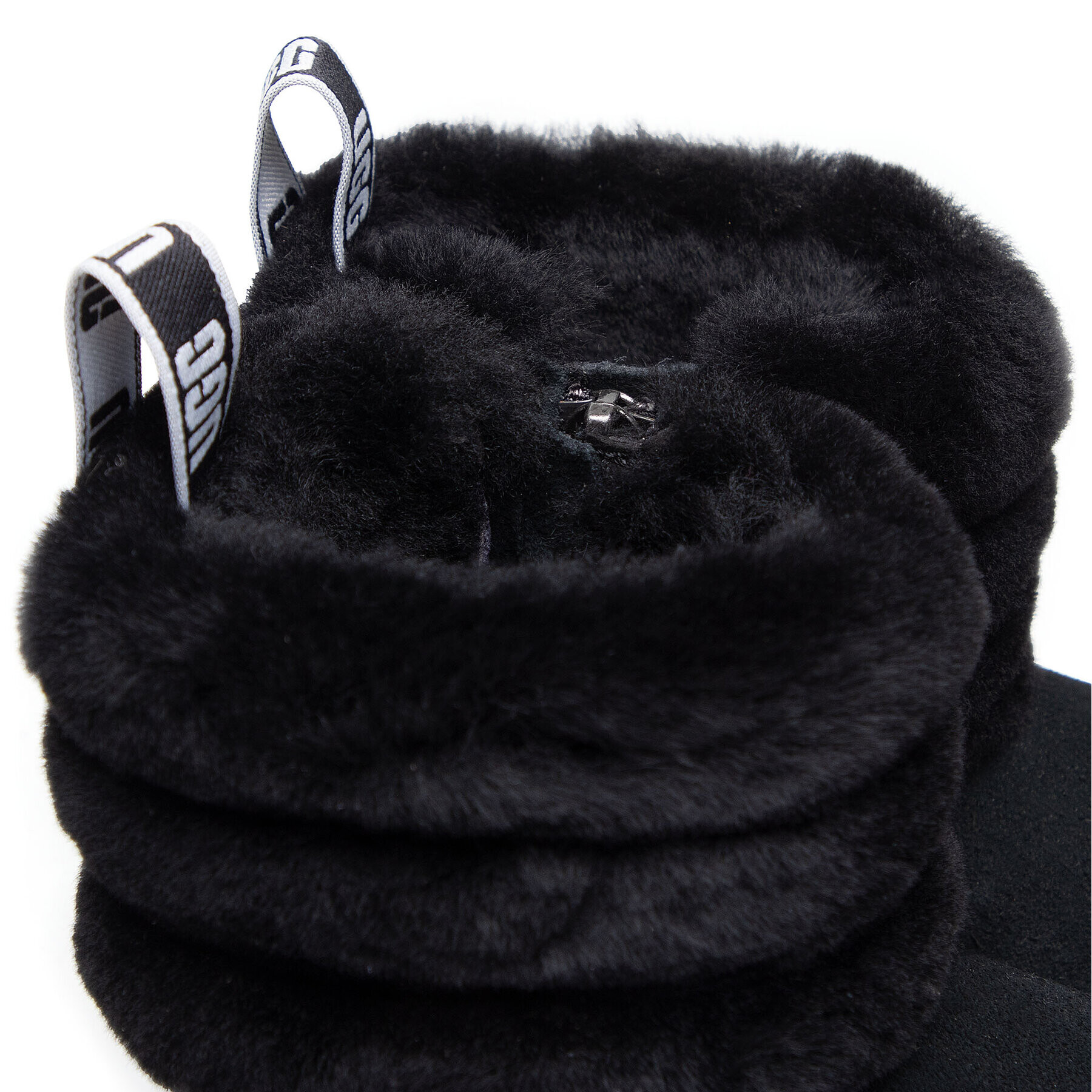 Ugg Обувки T Mini Quilted Fluff 1110704T Черен - Pepit.bg