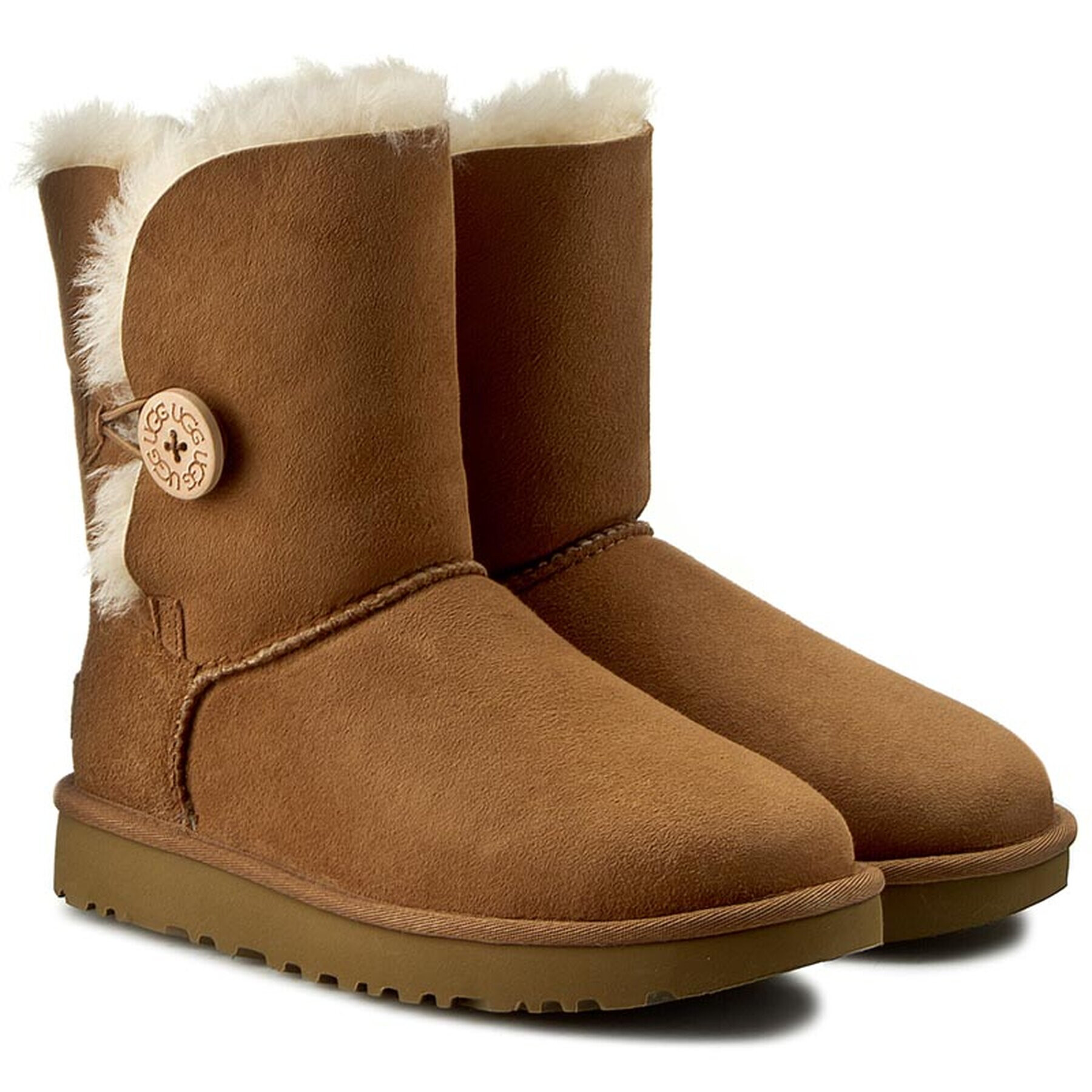 Ugg Обувки W Bailey Button II 1016226 Кафяв - Pepit.bg