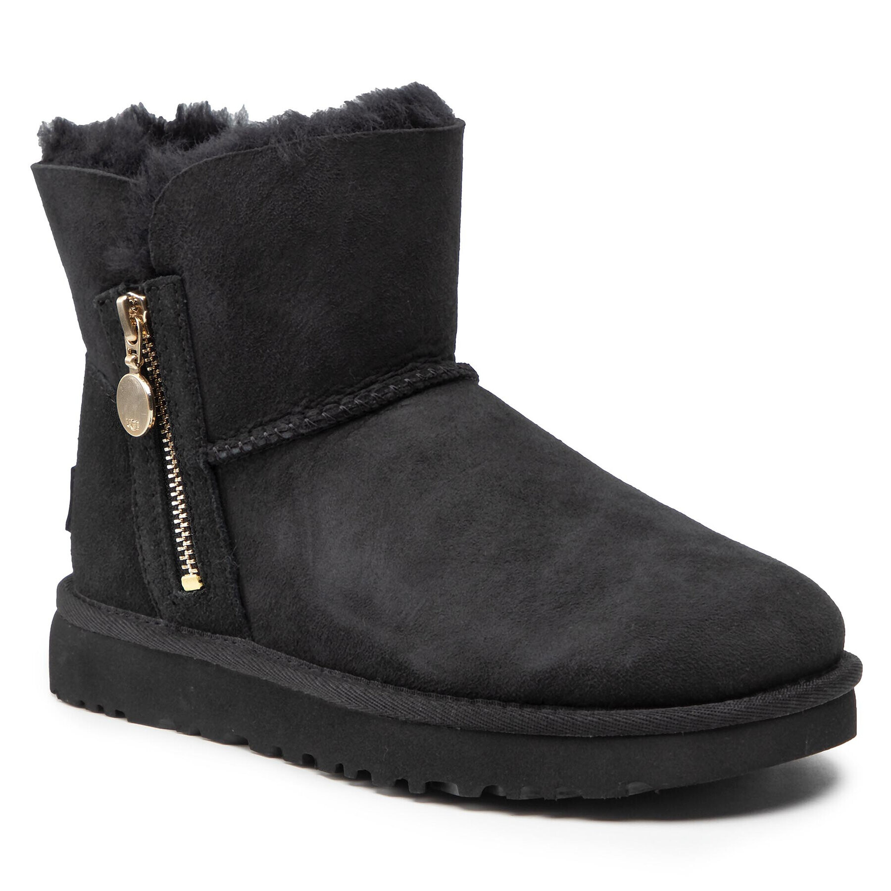 Ugg Обувки W Bailey Zip Mini 1112481 Черен - Pepit.bg