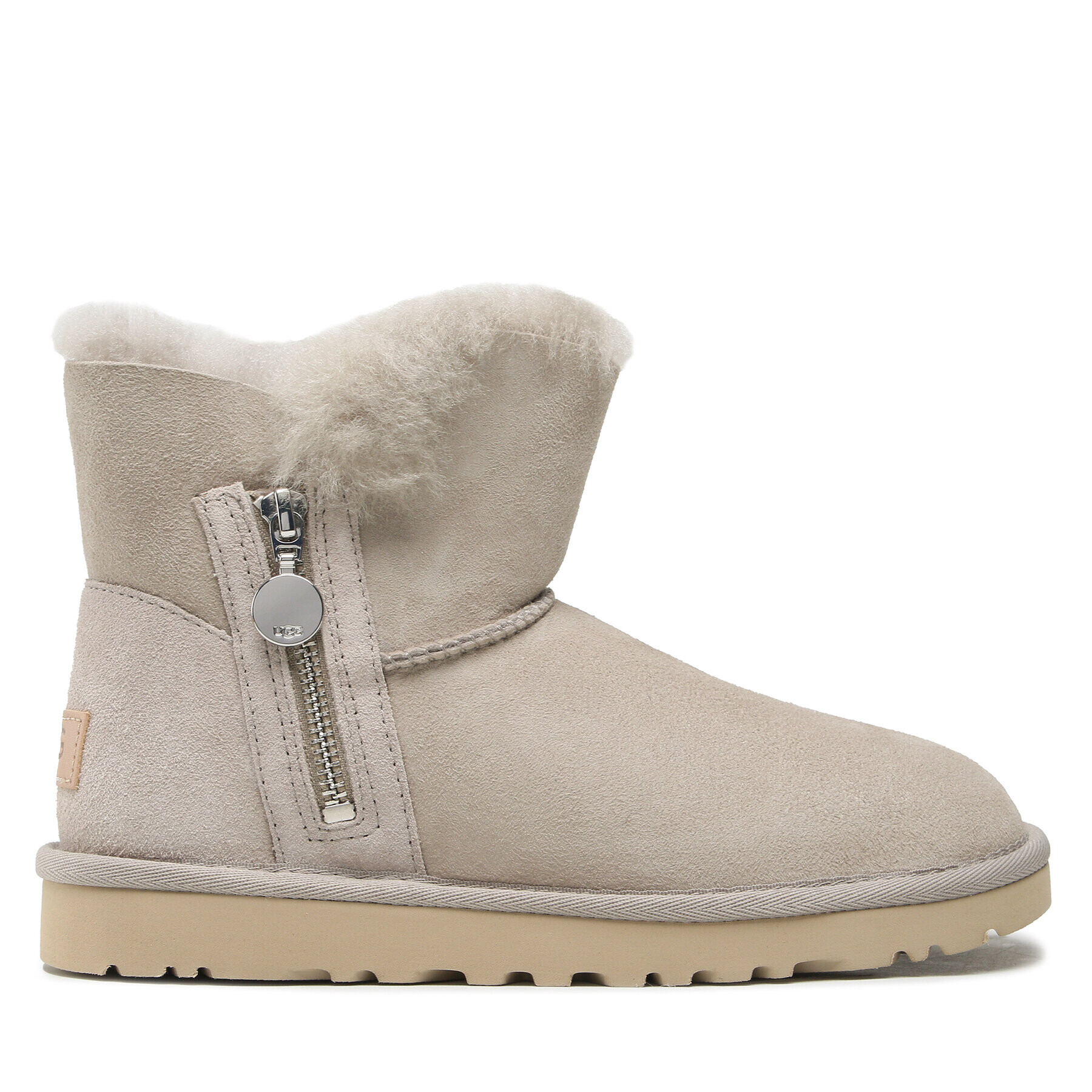 Ugg Обувки W Bailey Zip Mini 1112481 Сив - Pepit.bg