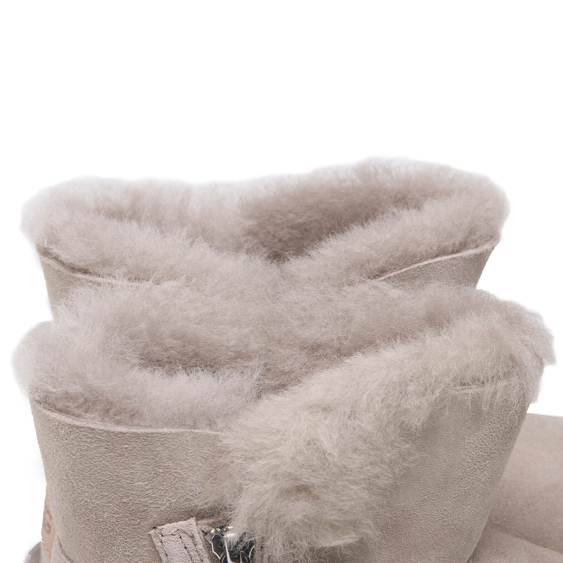 Ugg Обувки W Bailey Zip Mini 1112481 Сив - Pepit.bg