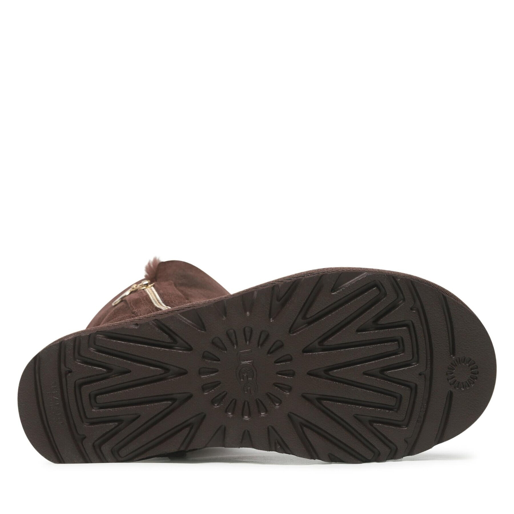 Ugg Обувки W Bailey Zip Short 1112480 Кафяв - Pepit.bg