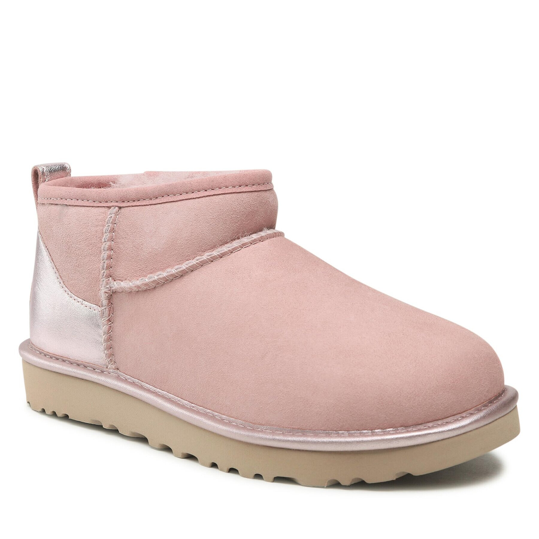Ugg Обувки W Cassic Ultra Mini Shine 1123634 Розов - Pepit.bg