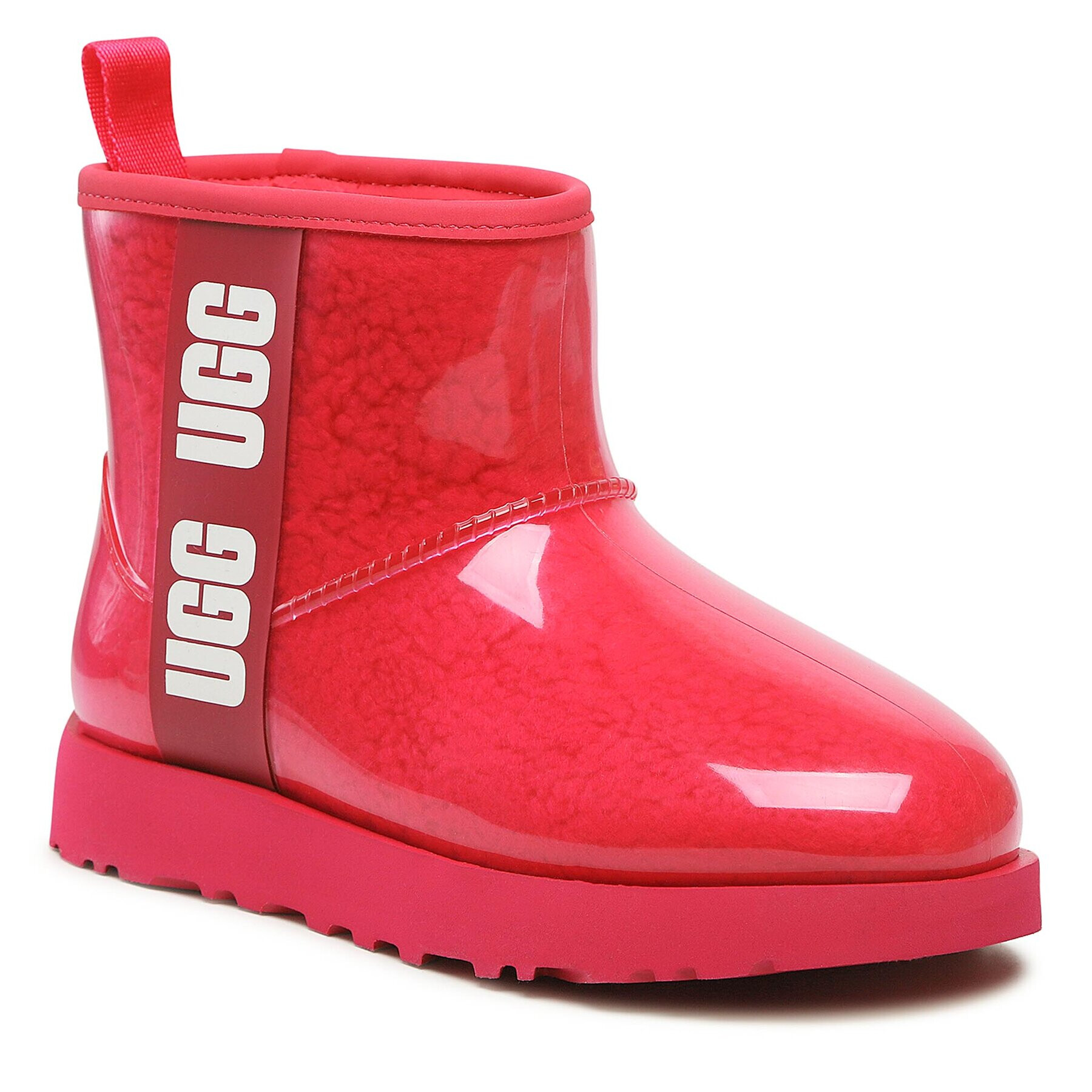 Ugg Обувки W Classic Clear Mini 1113190 Червен - Pepit.bg