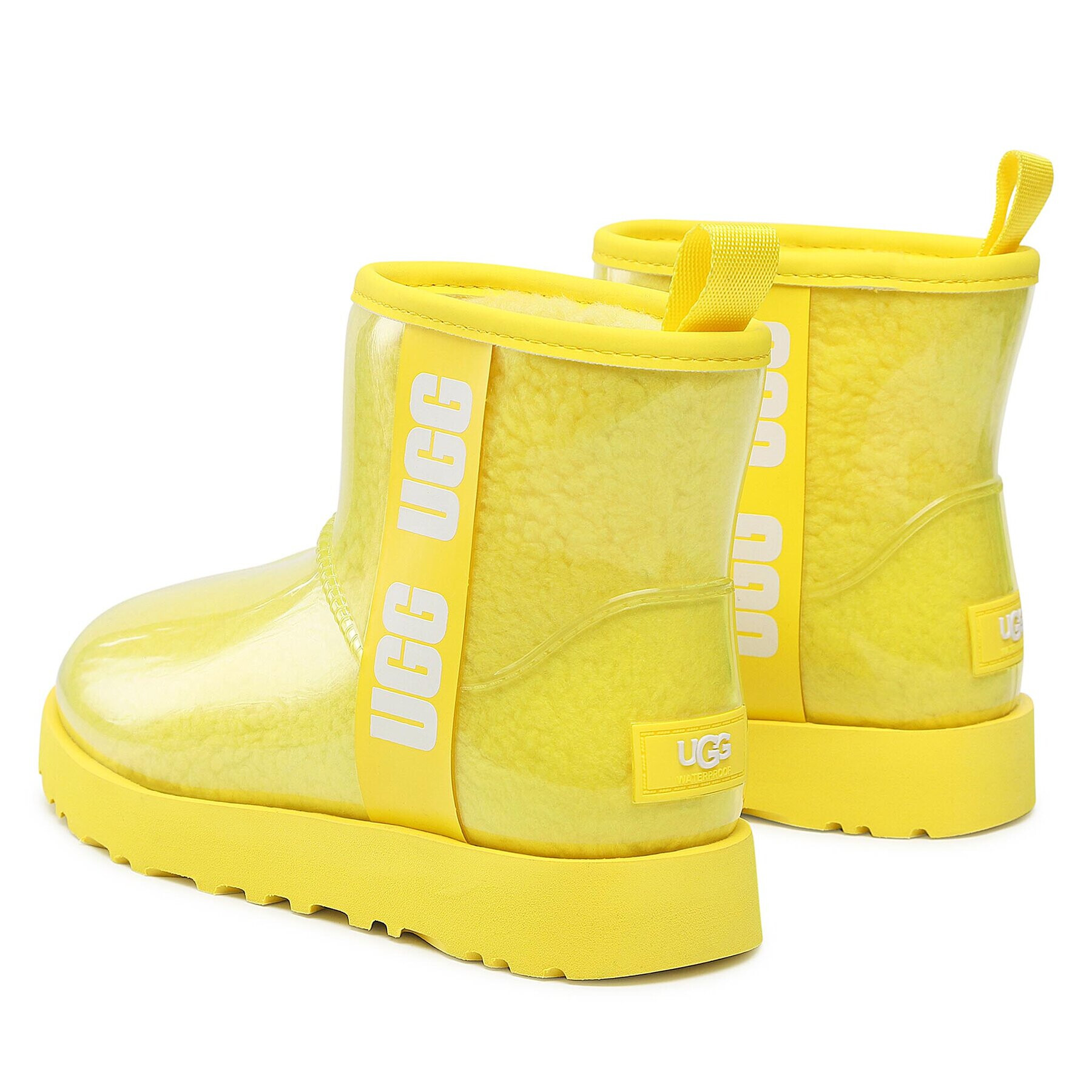 Ugg Обувки W Classic Clear Mini 1113190 Жълт - Pepit.bg