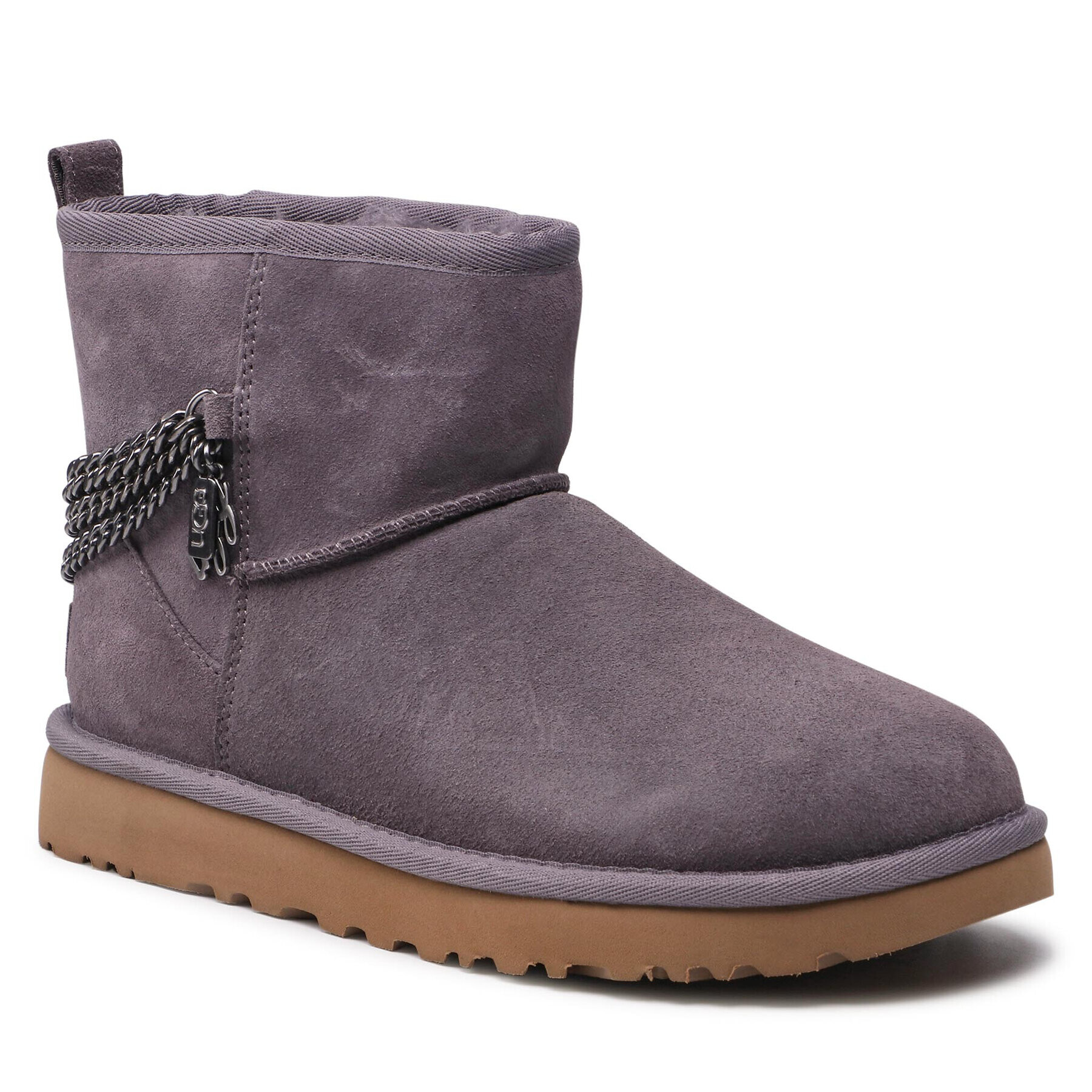 Ugg Обувки W Classic Mini Chains 1123668 Виолетов - Pepit.bg
