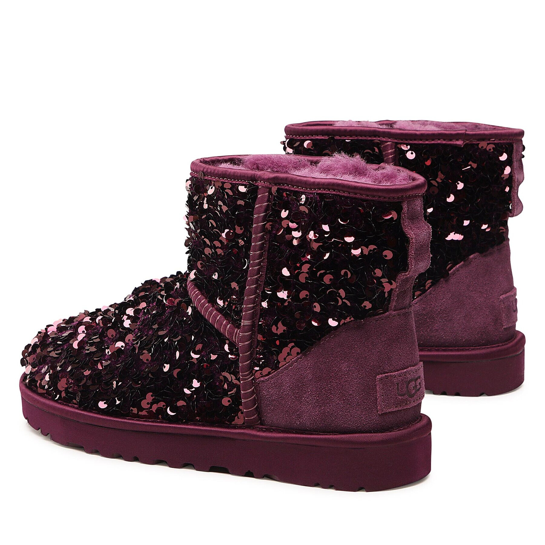 Ugg Обувки W Classic Mini Chunky Sequin 1130602 Виолетов - Pepit.bg