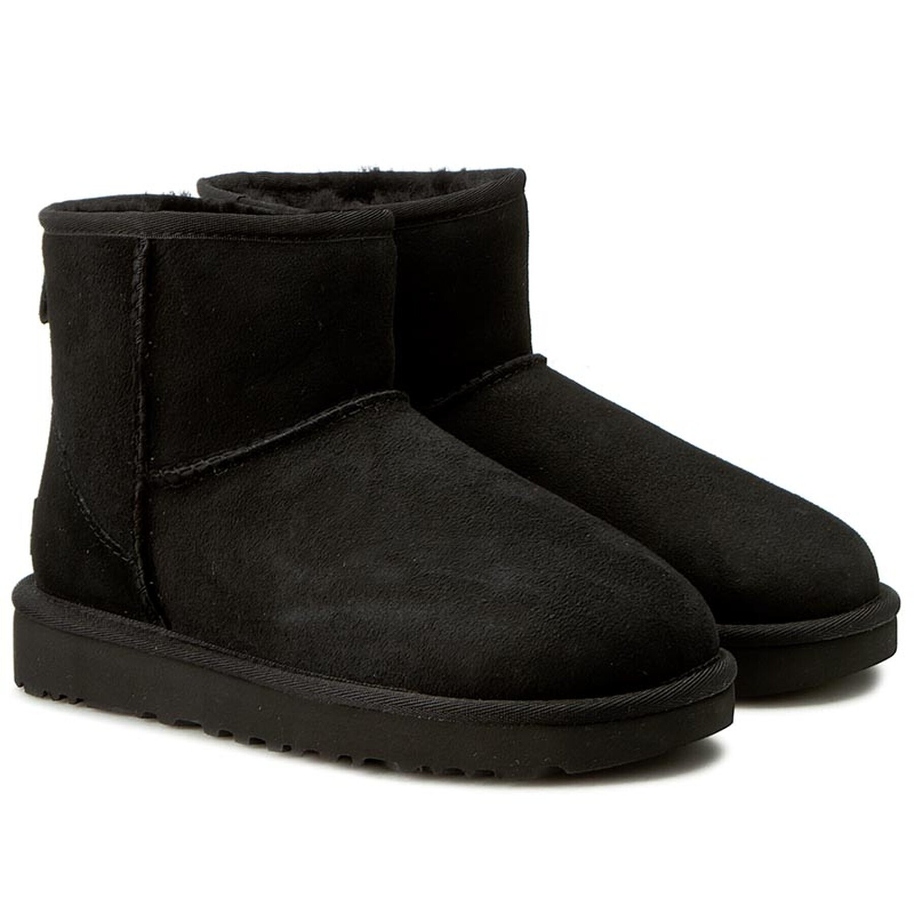 Ugg Апрески W Classic Mini II 1016222 Черен - Pepit.bg