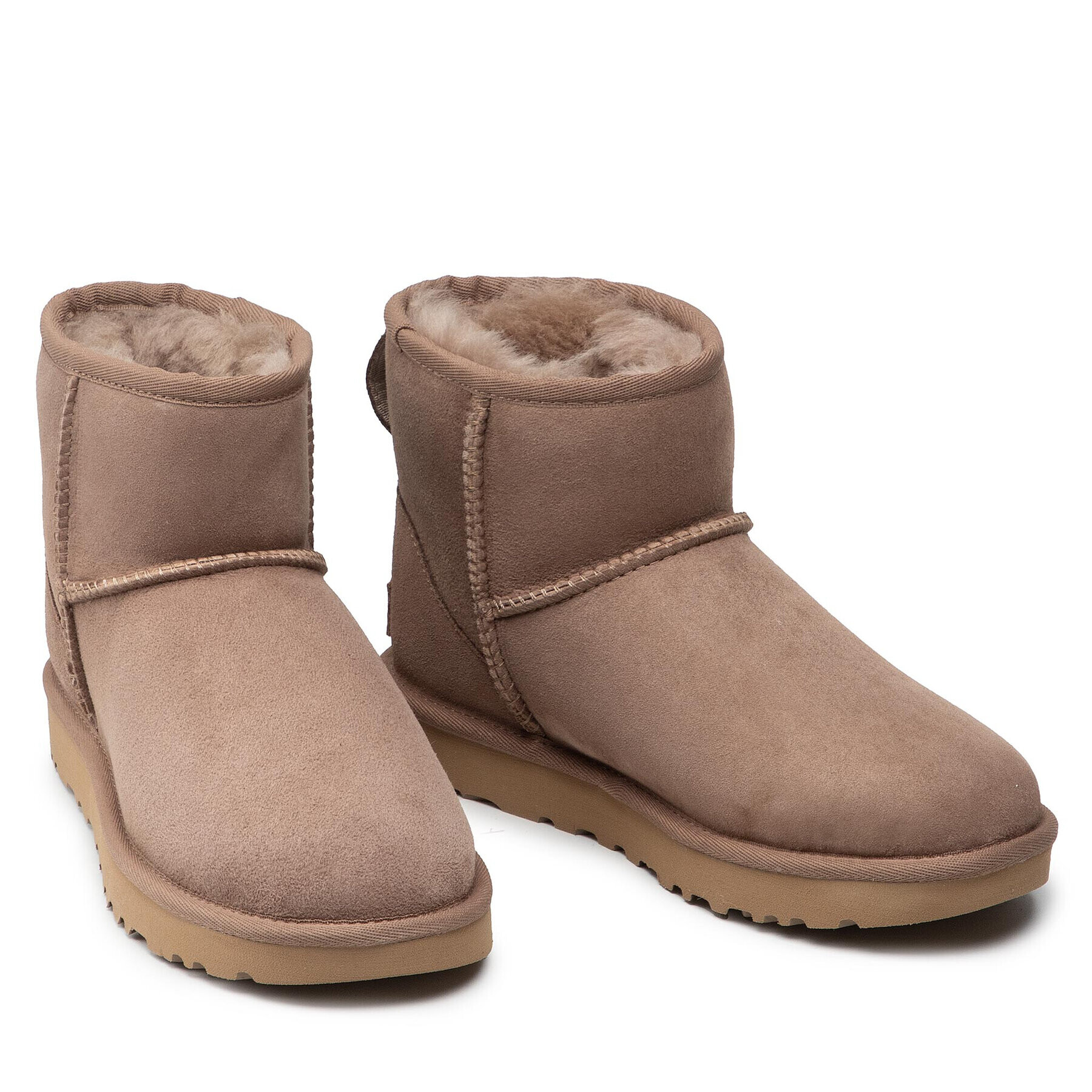Ugg Обувки W Classic Mini II 1016222 Кафяв - Pepit.bg