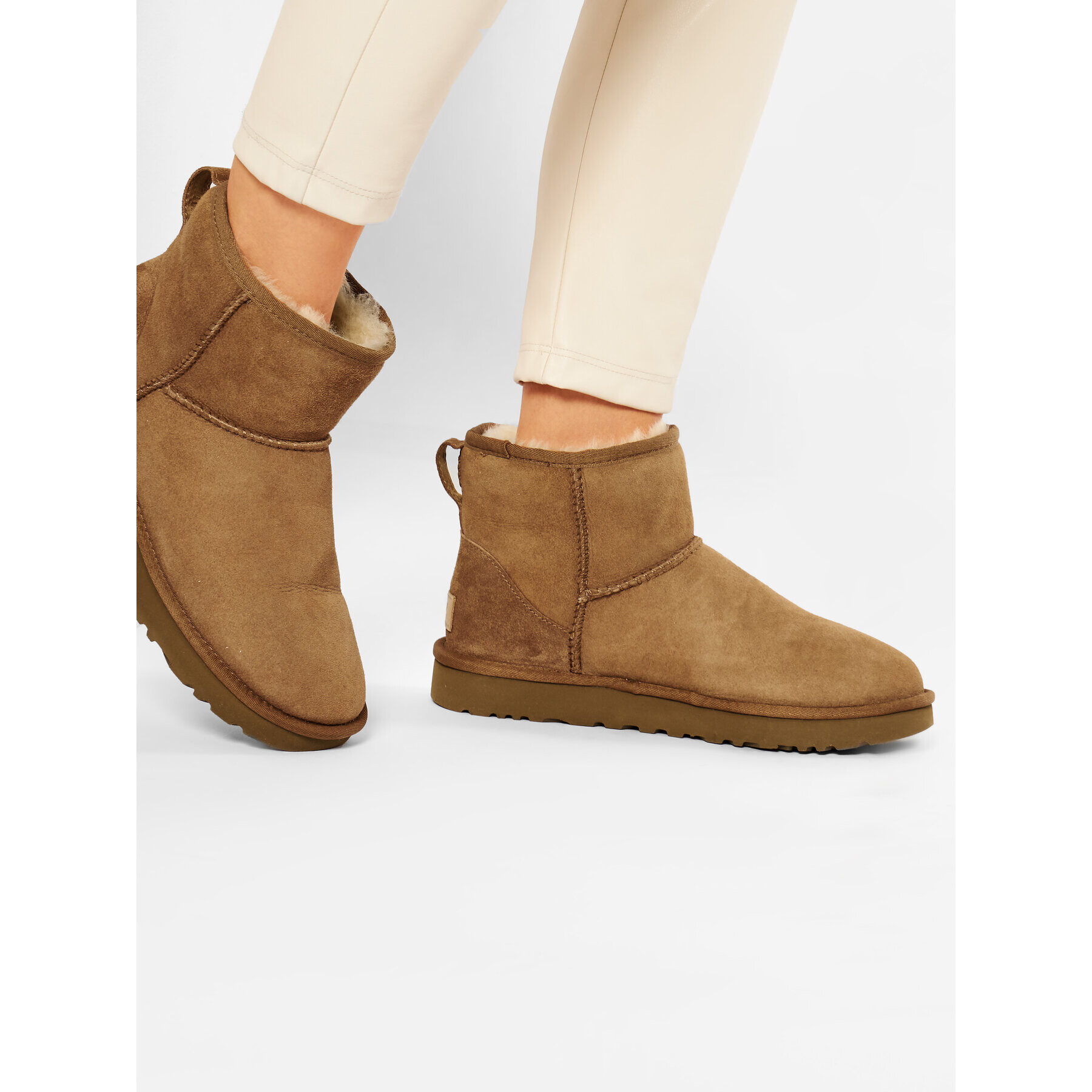 Ugg Обувки W Classic Mini II 1016222 Кафяв - Pepit.bg