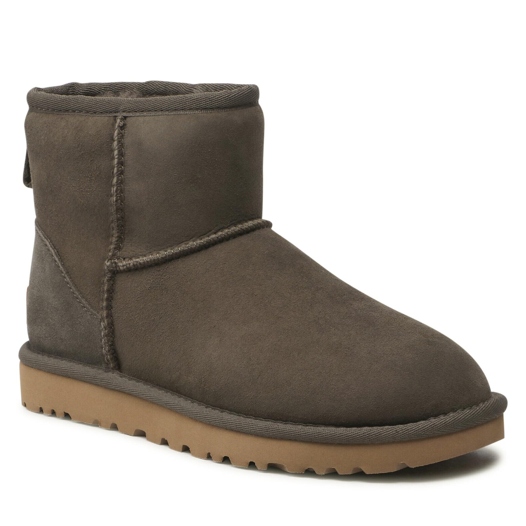 Ugg Обувки W Classic Mini II 1016222 Каки - Pepit.bg