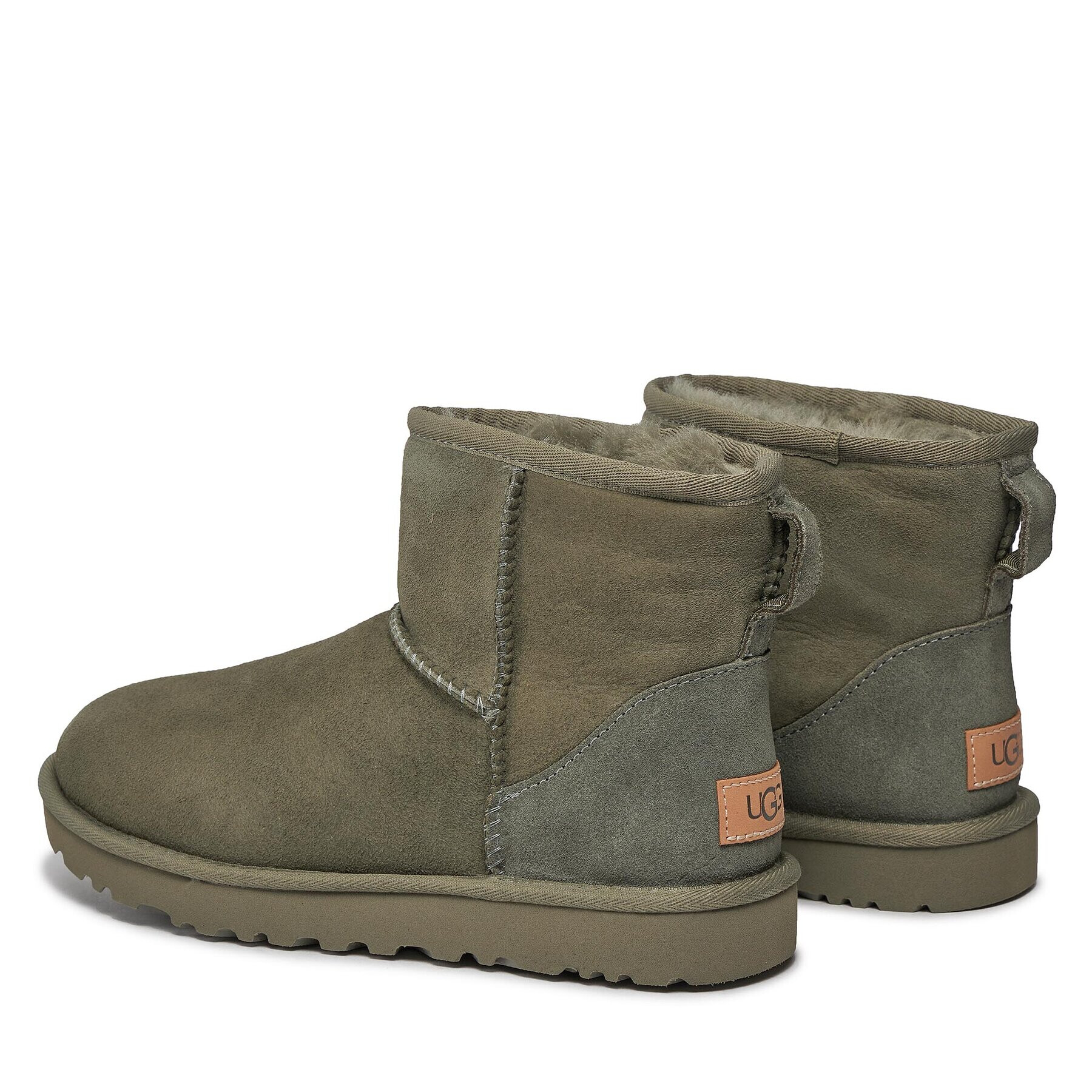 Ugg Обувки W Classic Mini II 1016222 Зелен - Pepit.bg