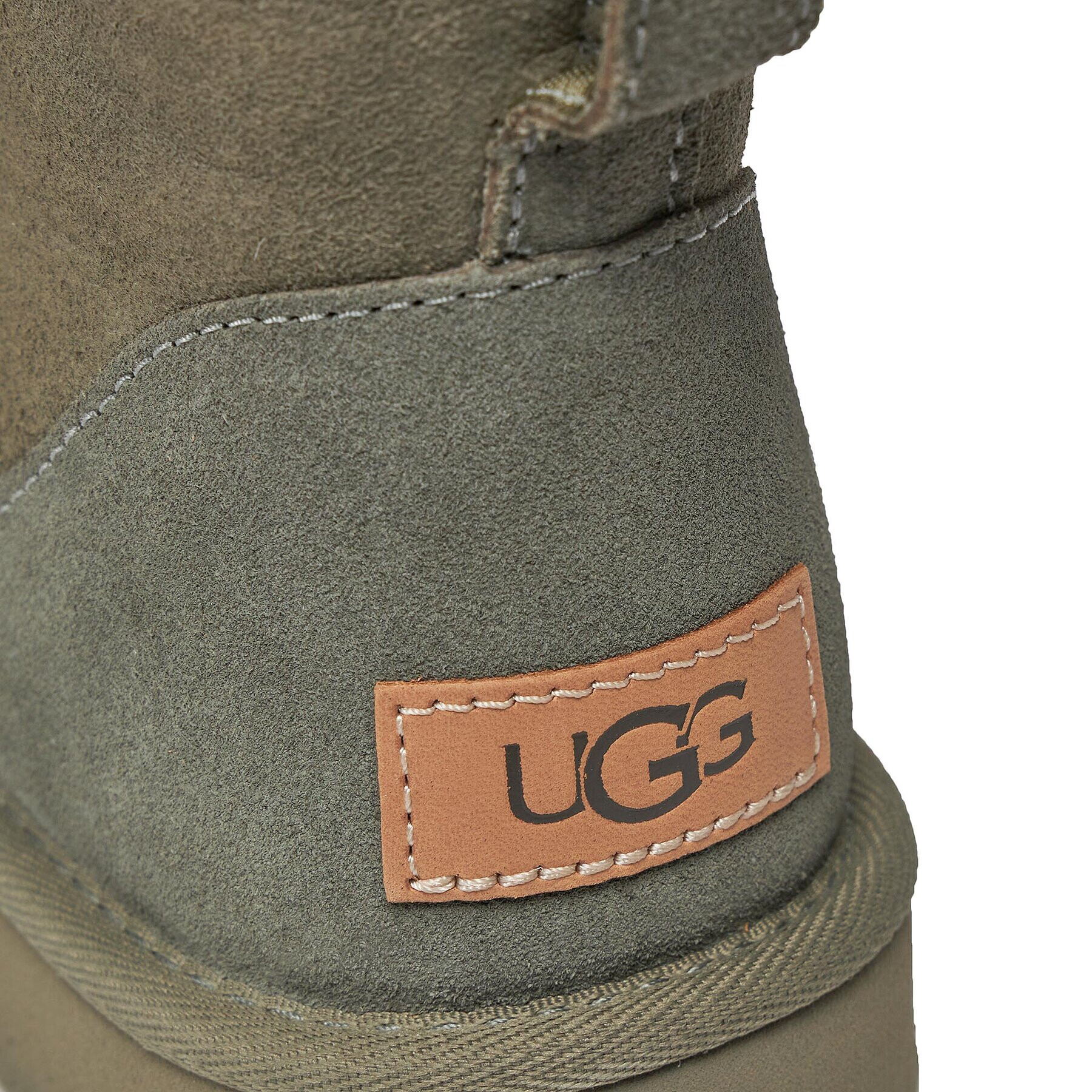 Ugg Обувки W Classic Mini II 1016222 Зелен - Pepit.bg