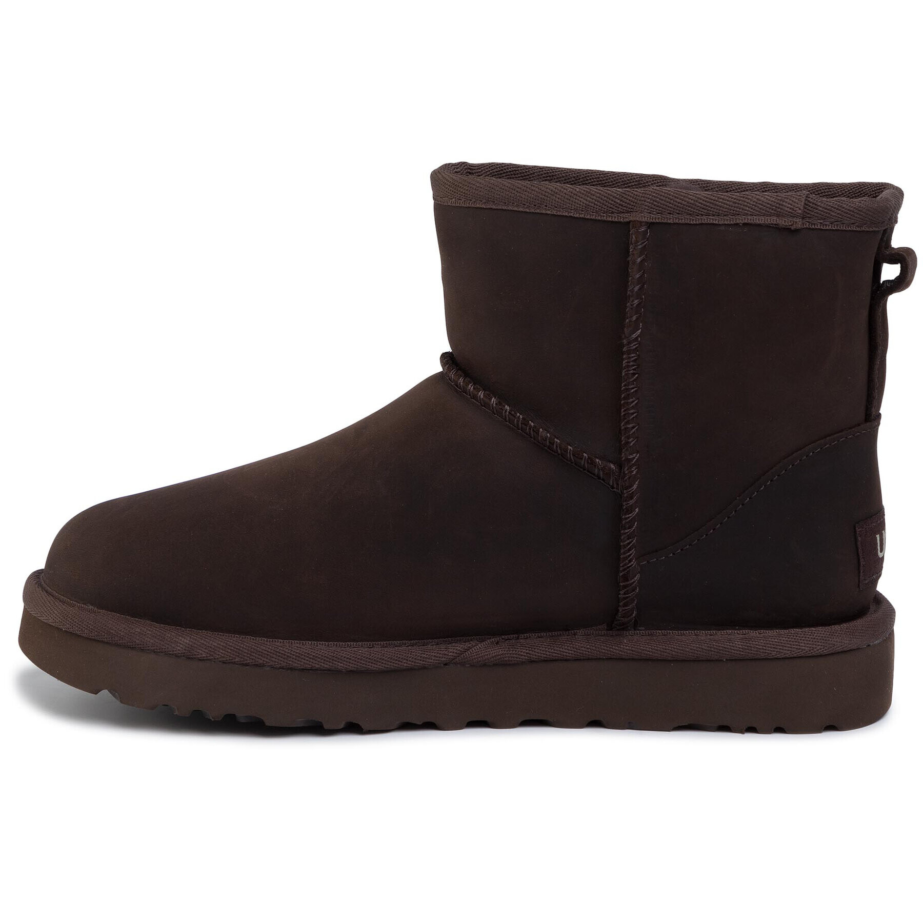 Ugg Обувки W Classic Mini Leather 1016558 Кафяв - Pepit.bg