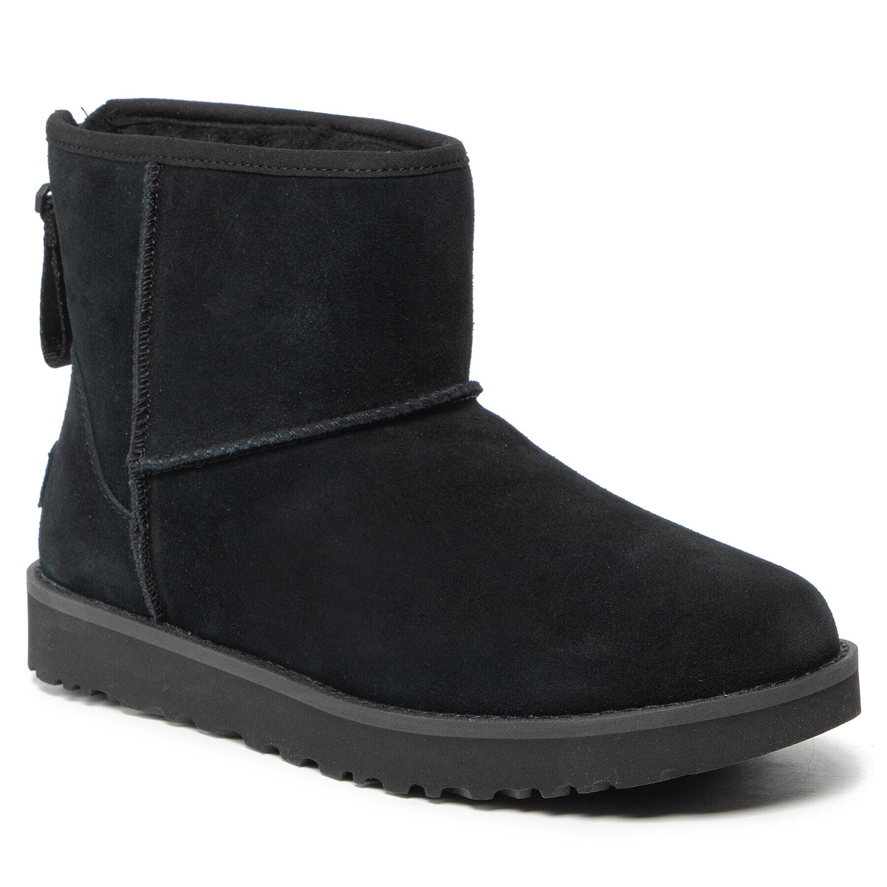 Ugg Обувки W Classic Mini Logo Zip 1122671 Черен - Pepit.bg