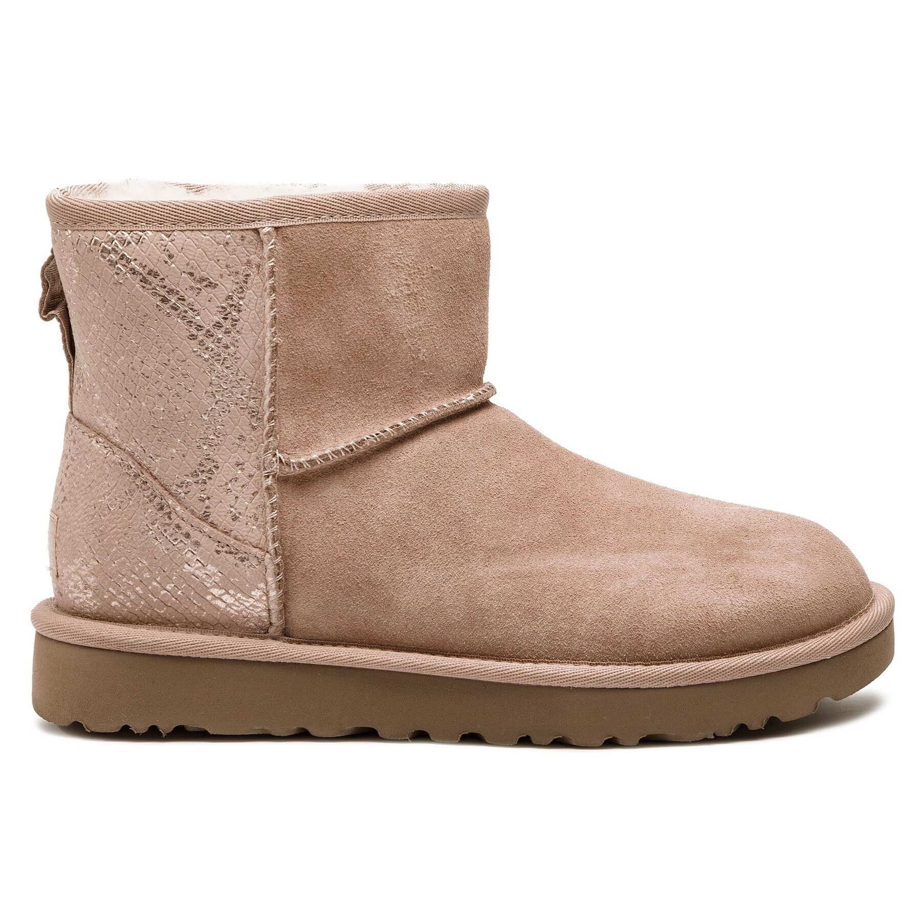 Ugg Обувки W Classic Mini Metallic Snake 1101472 Бежов - Pepit.bg