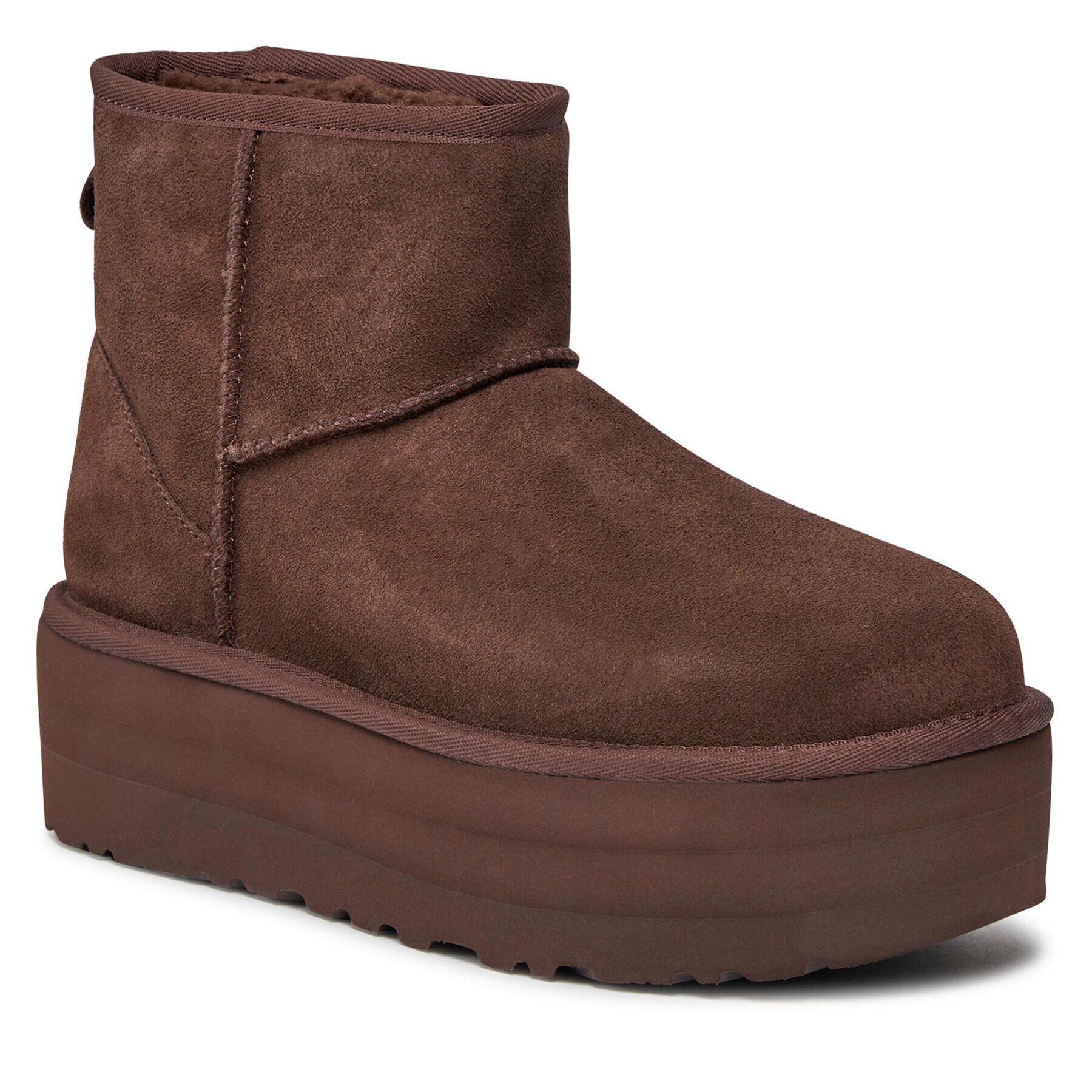 Ugg Обувки W Classic Mini Platform 1134991 Кафяв - Pepit.bg