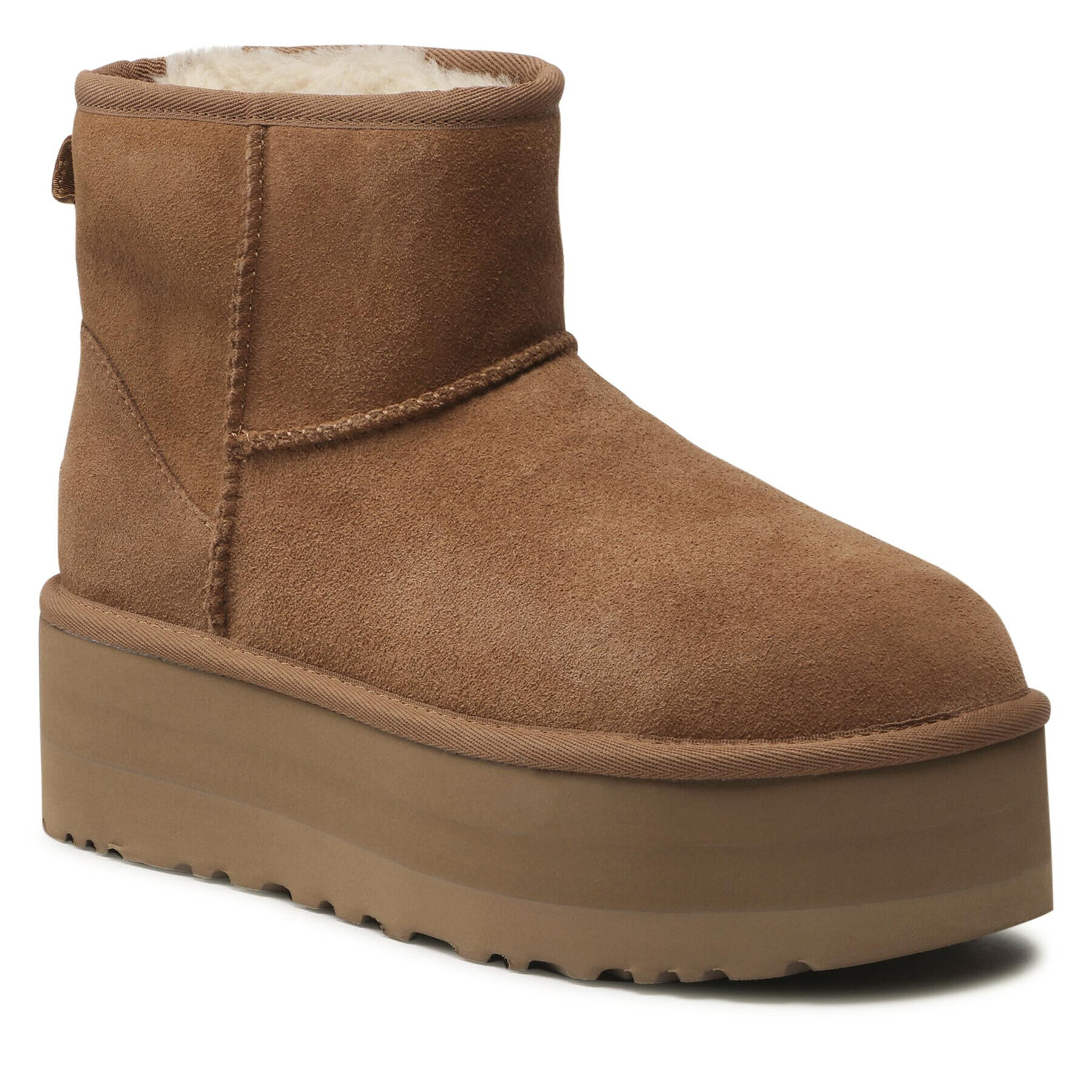 Ugg Обувки W Classic Mini Platform 1134991 Кафяв - Pepit.bg