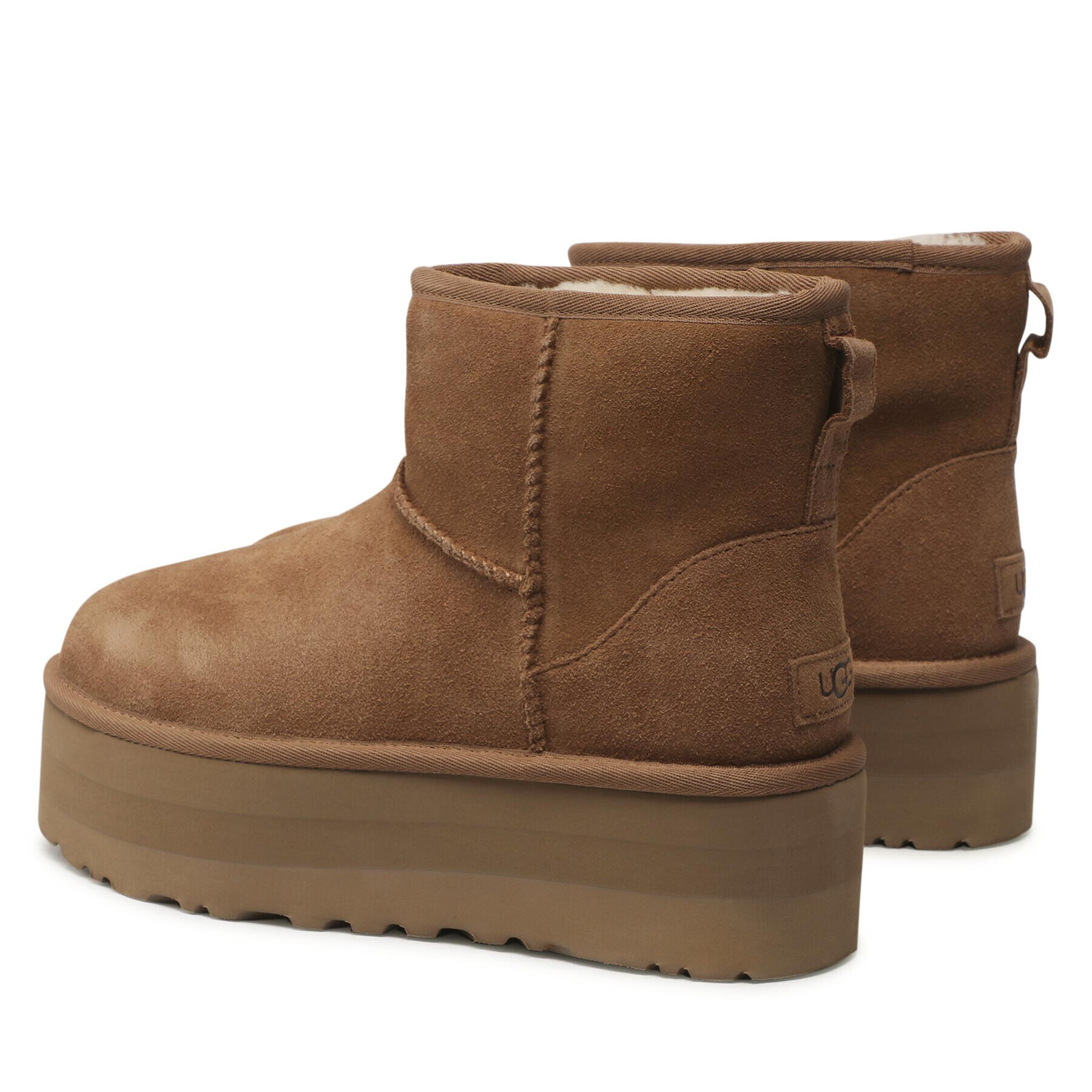 Ugg Обувки W Classic Mini Platform 1134991 Кафяв - Pepit.bg