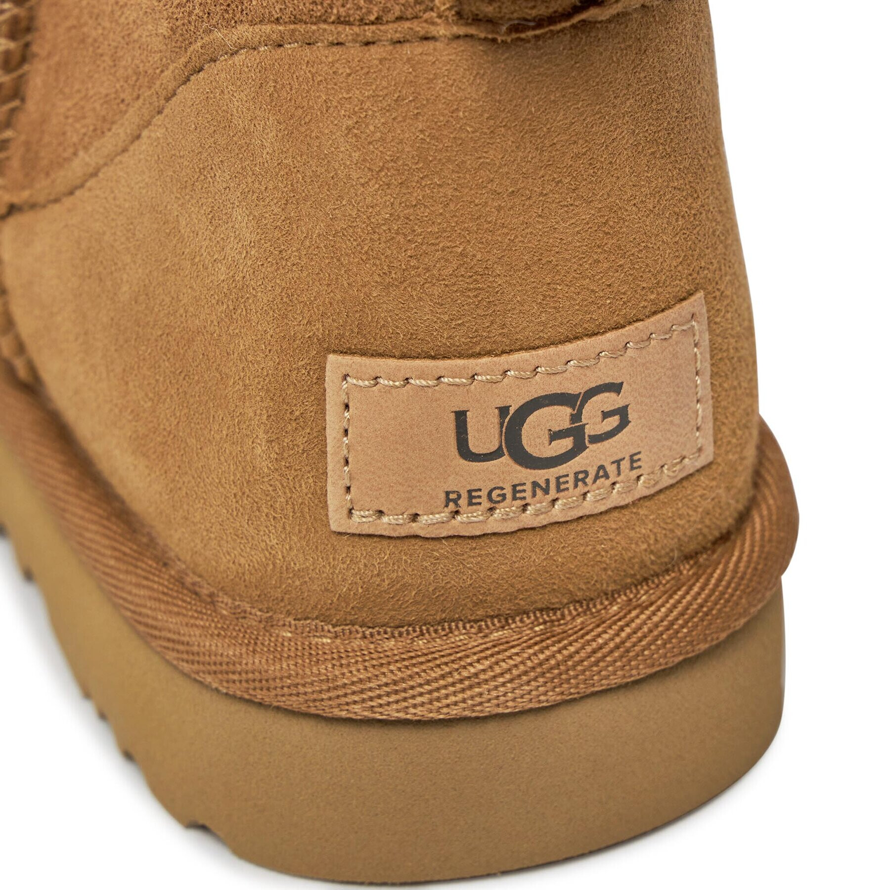 Ugg Обувки W Classic Mini Regenerate 1137050 Кафяв - Pepit.bg
