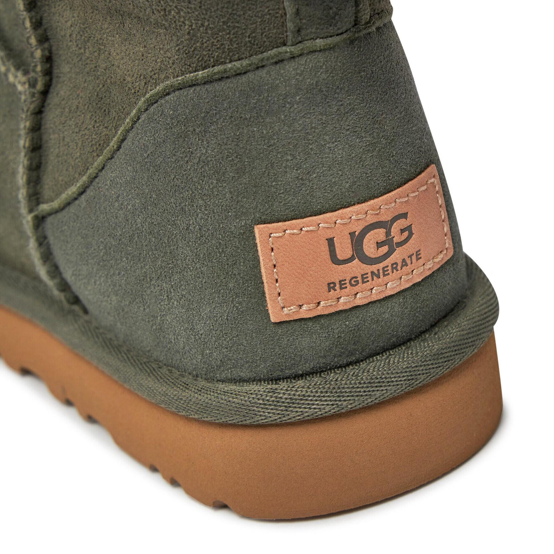 Ugg Обувки W Classic Mini Regenerate 1137050 Зелен - Pepit.bg