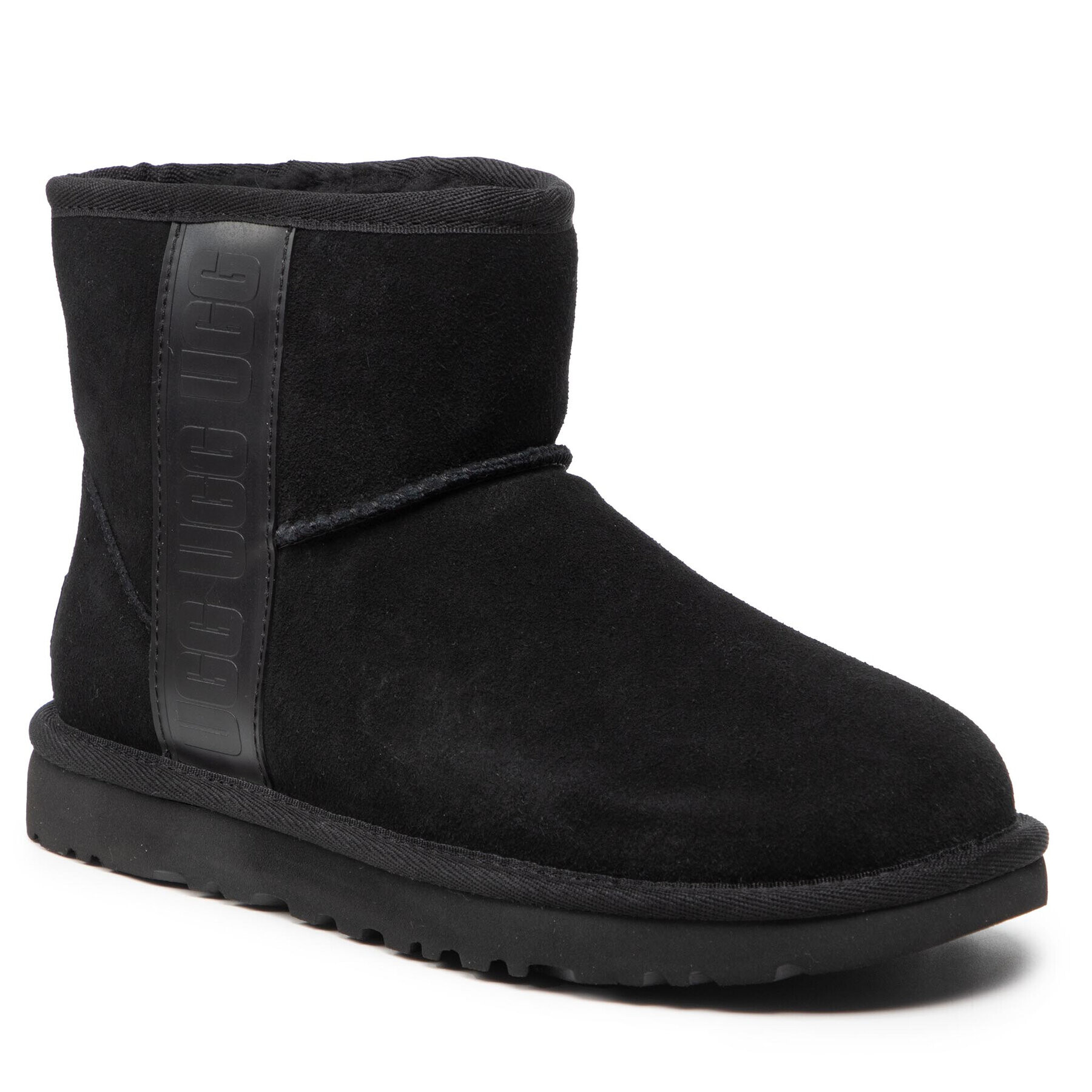 Ugg Обувки W Classic Mini Side Logo 1122558 Черен - Pepit.bg