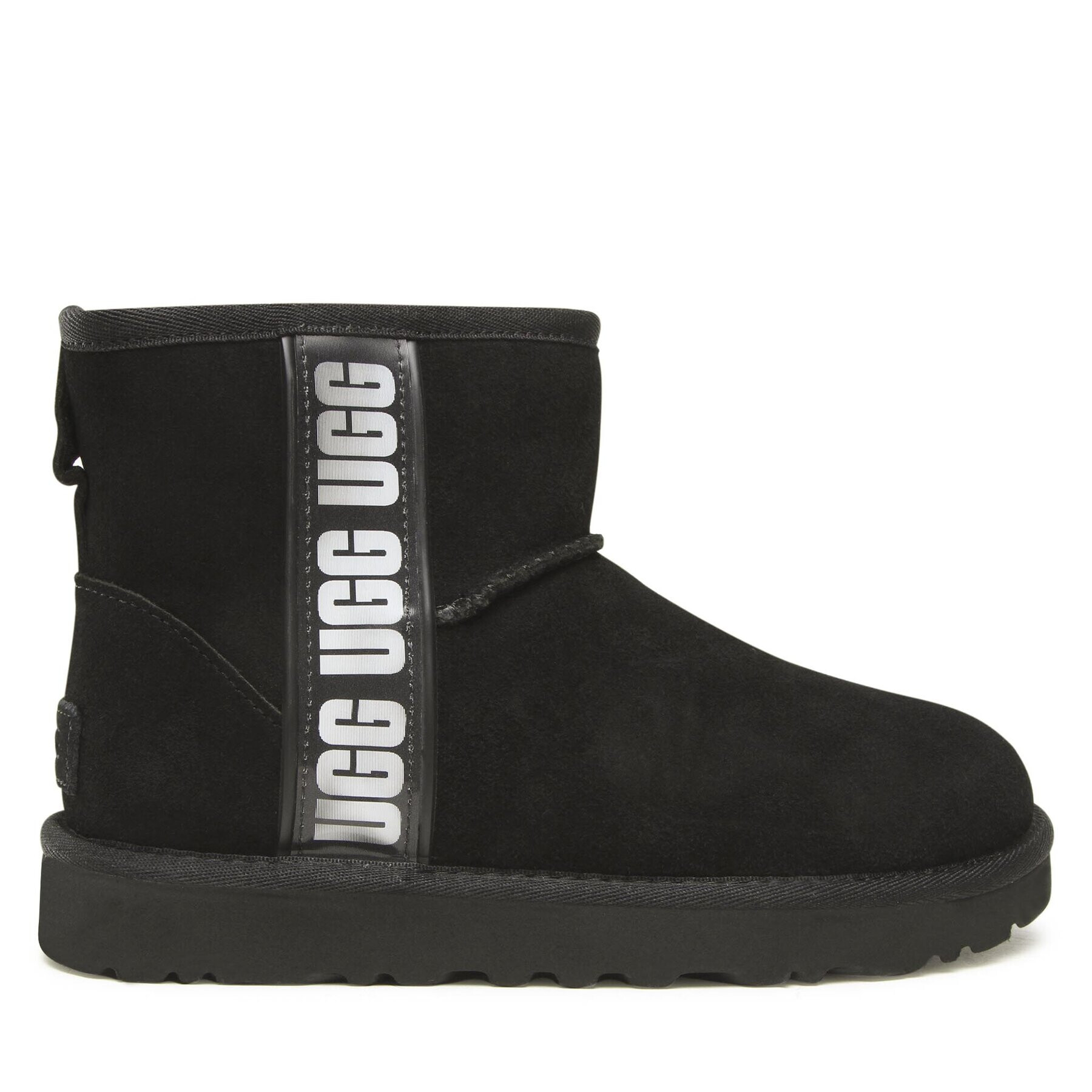 Ugg Обувки W Classic Mini Side Logo II 1134962 Черен - Pepit.bg