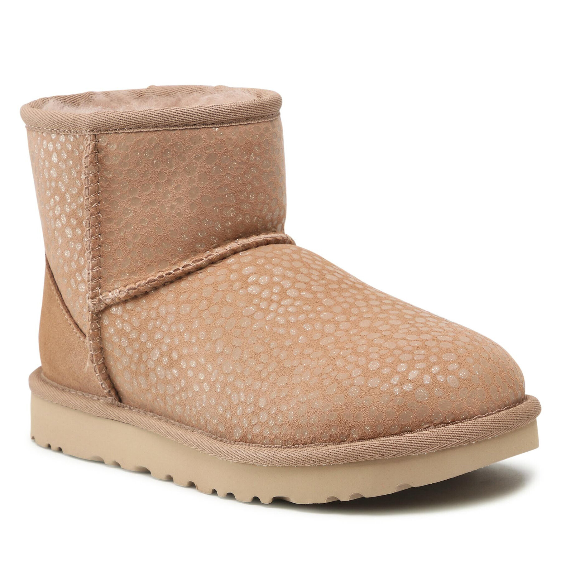 Ugg Обувки W Classic Mini Sparkle Spots 1120893 Бежов - Pepit.bg