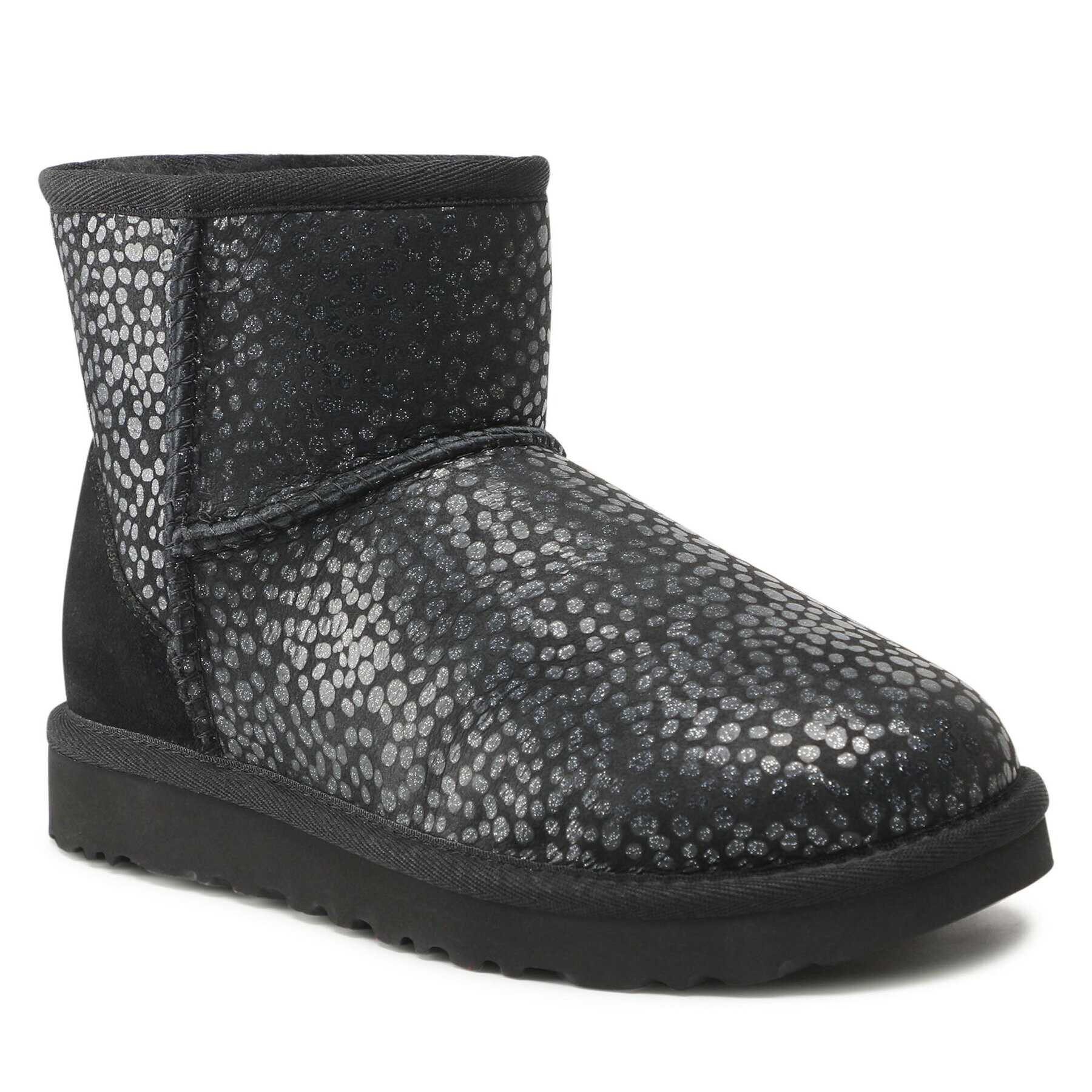 Ugg Обувки W Classic Mini Sparkle Spots 1120893 Черен - Pepit.bg