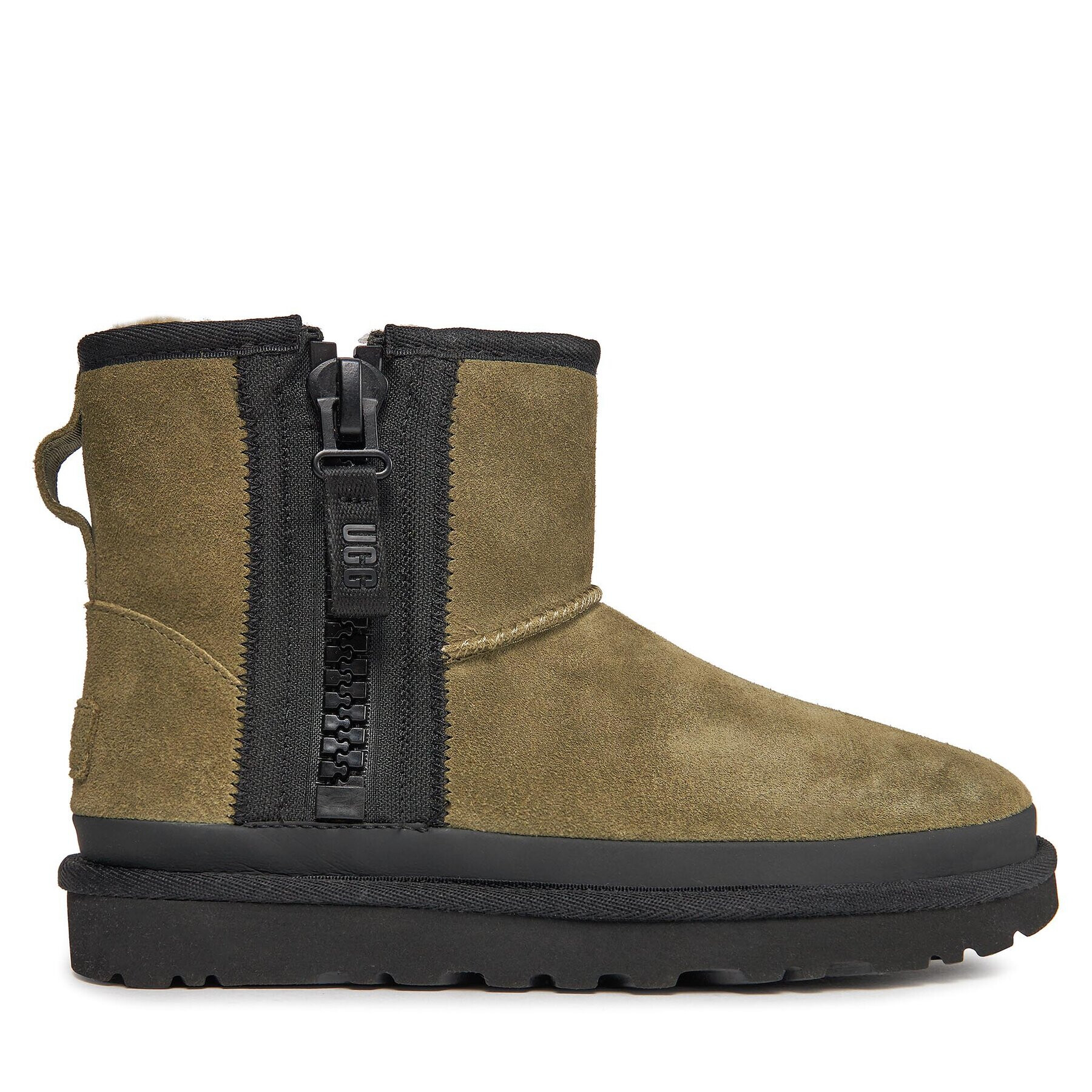 Ugg Обувки W Classic Mini Zipper Tape Logo 1144034 Зелен - Pepit.bg