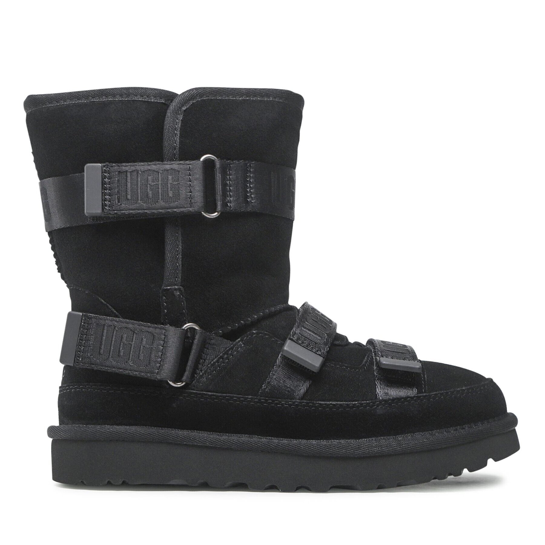 Ugg Обувки W Classic Short Hybrid 1133470 Черен - Pepit.bg